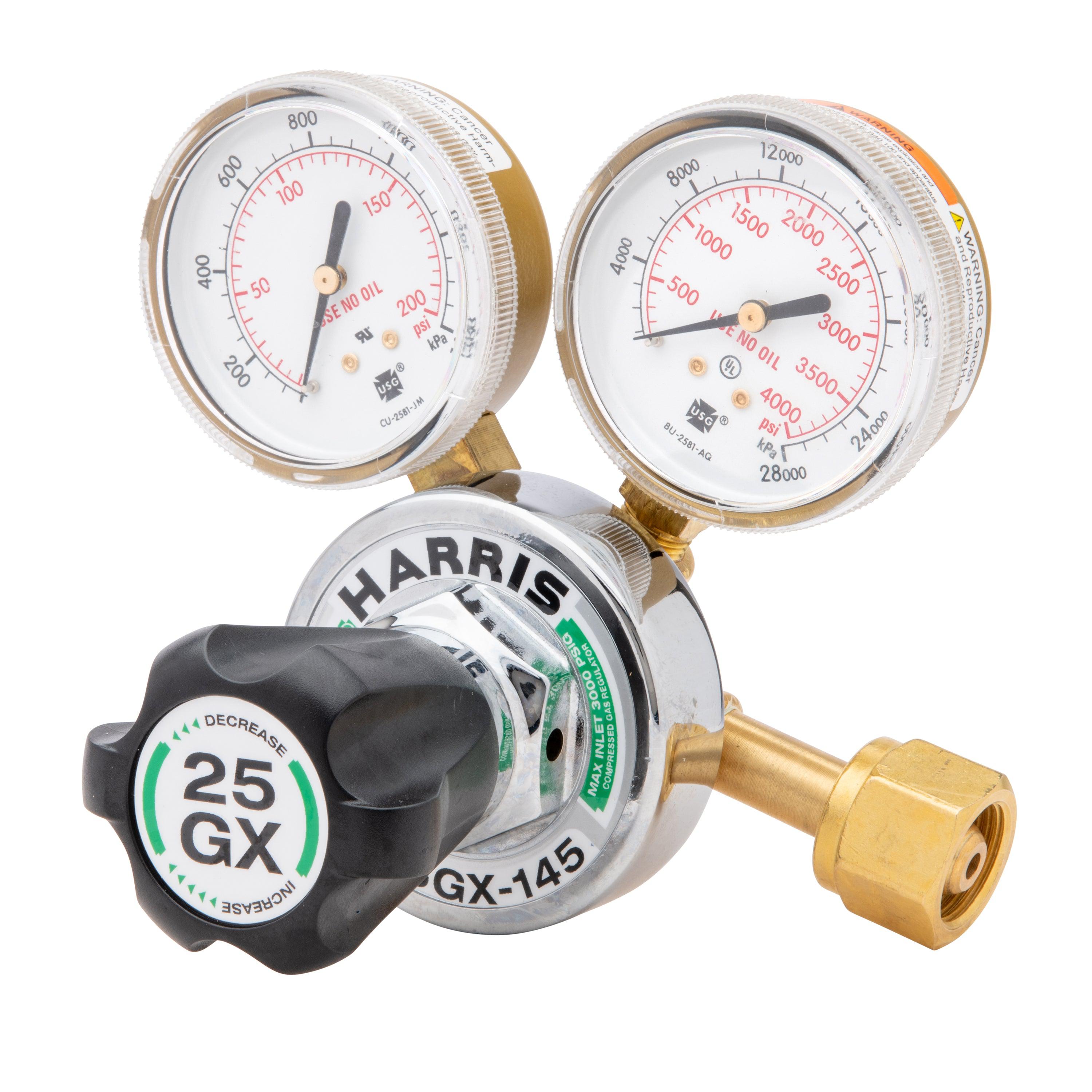 HARRIS 25GX Oxygen Regulator: Next-Gen Medium/Heavy Duty Bargain