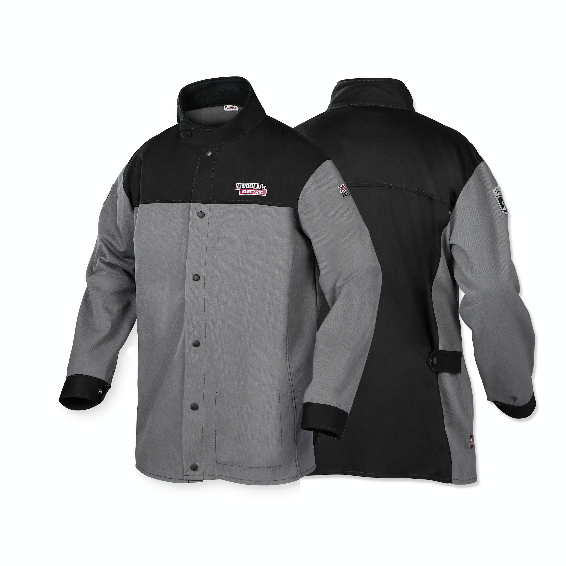 Hot Deal! Lincoln XVI Series Industrial Flame-Resistant Welding Jacket - K4931, Sizes M - 5XL