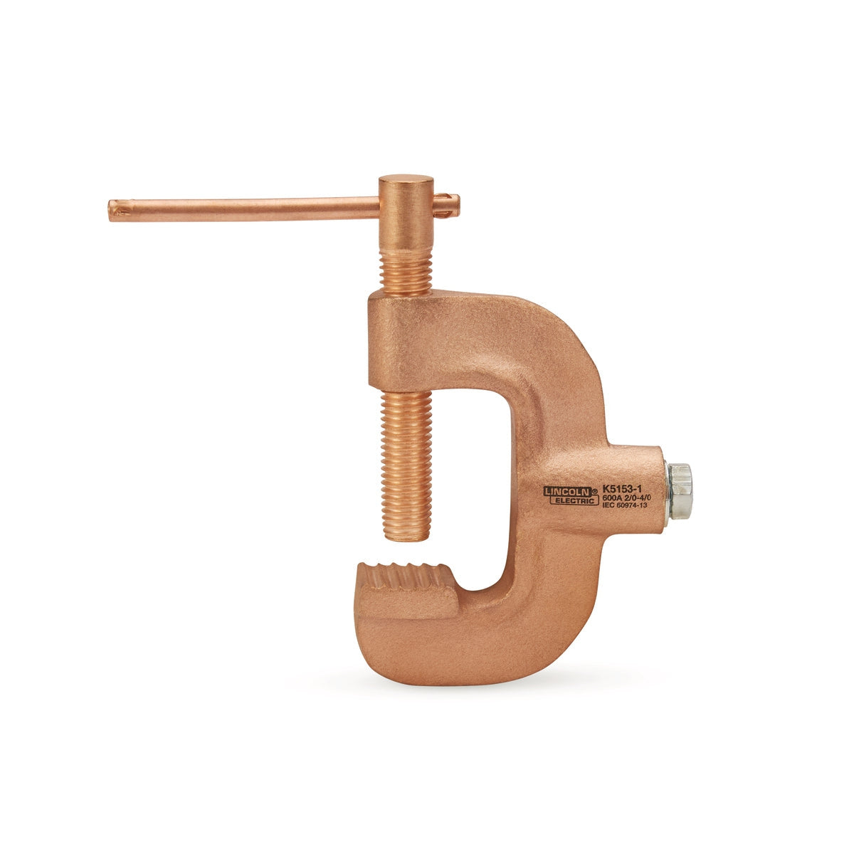 Lincoln High - Performance 600A Heavy - Duty Ground C - Clamp K5153 - 1