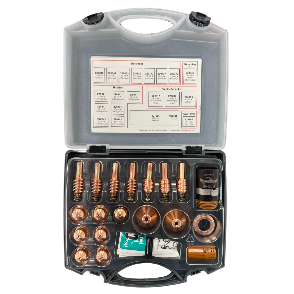 Hot Deal: Hypertherm Powermax45 XP Ohmic Cutting Consumable Kit 851512