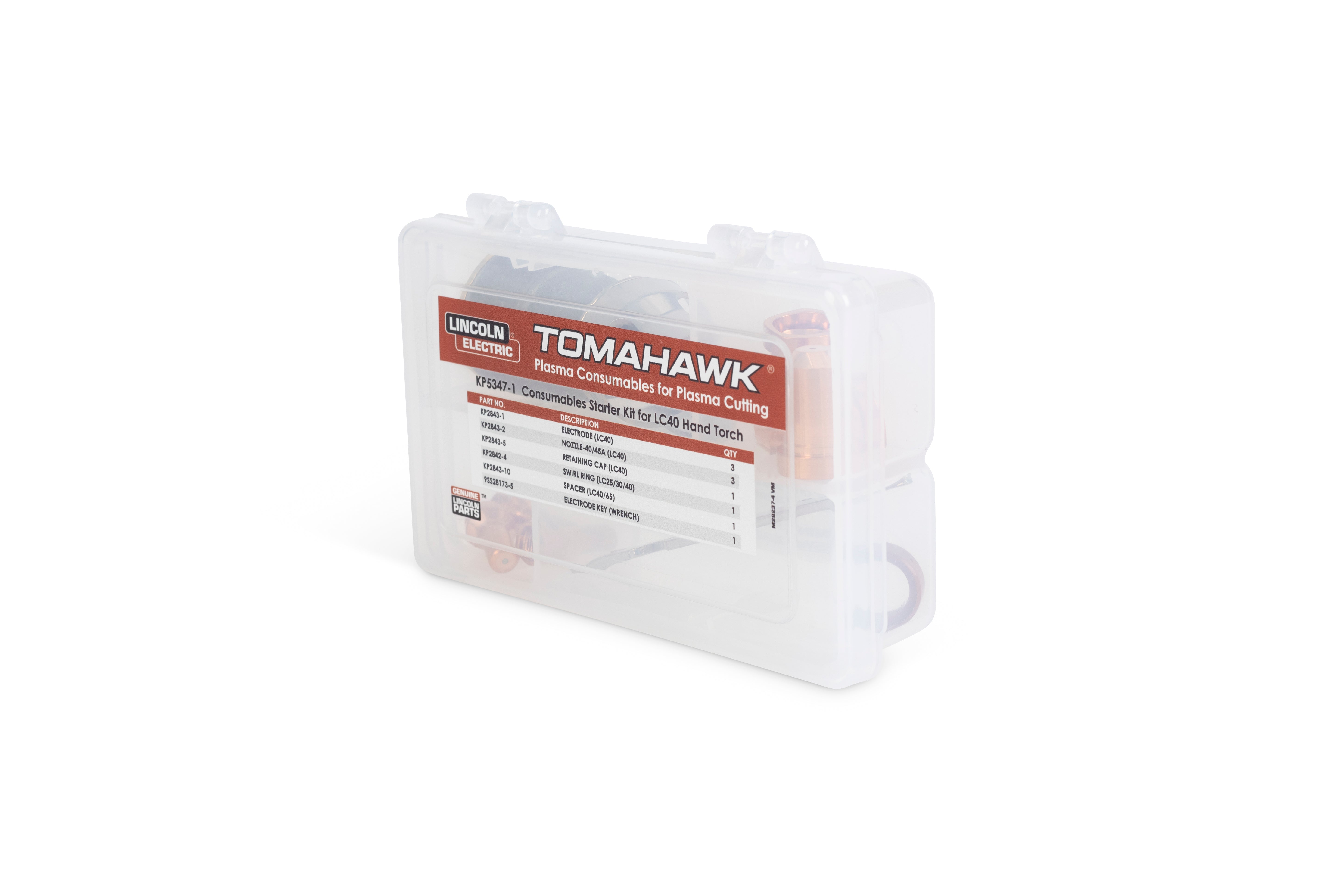Hot Deal: Lincoln Tomahawk LC40 Consumable Starter Kit