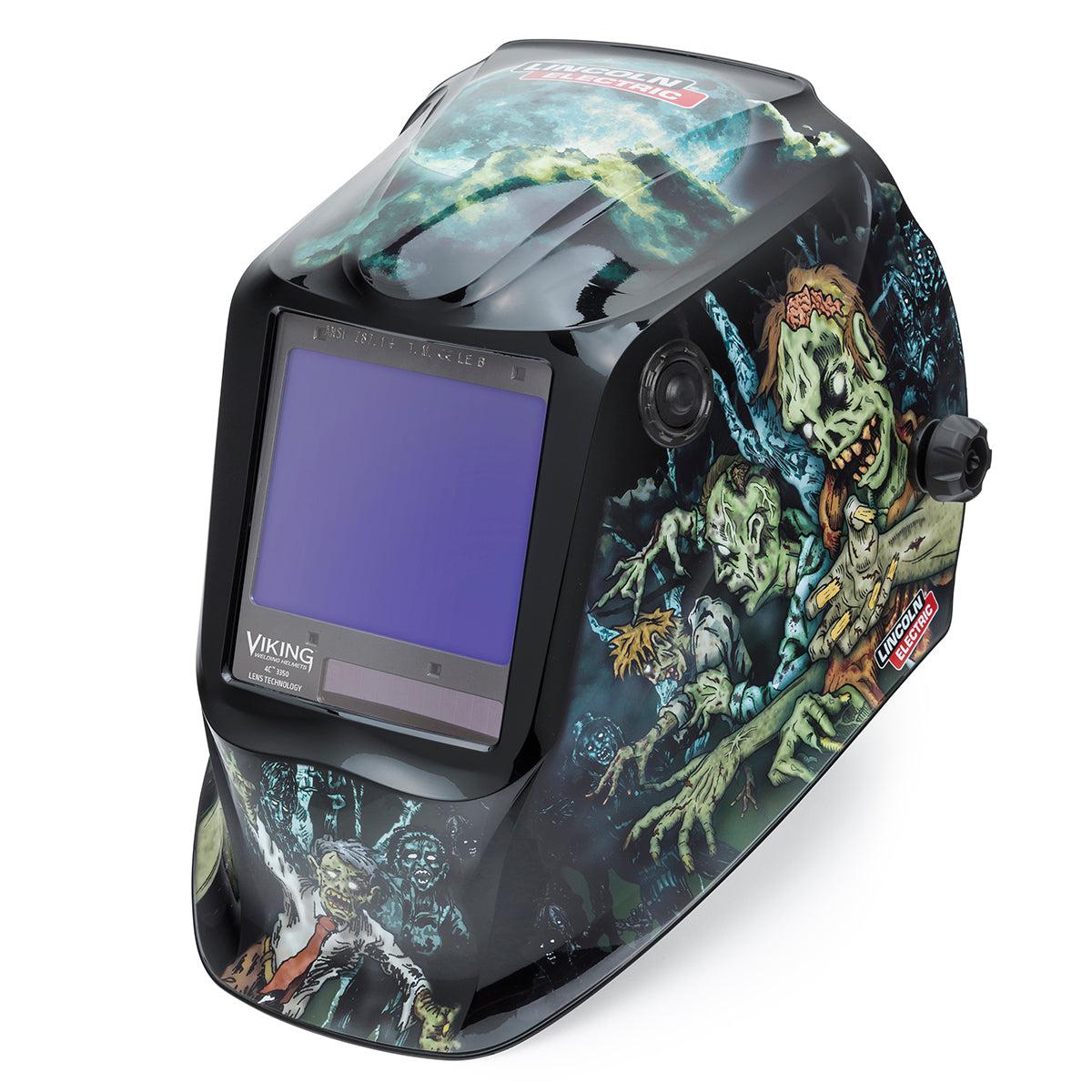 Lincoln Viking 3350 4C Zombie 4th Gen Welding Helmet - K4158-4: Upgrade for Top Welding Performance