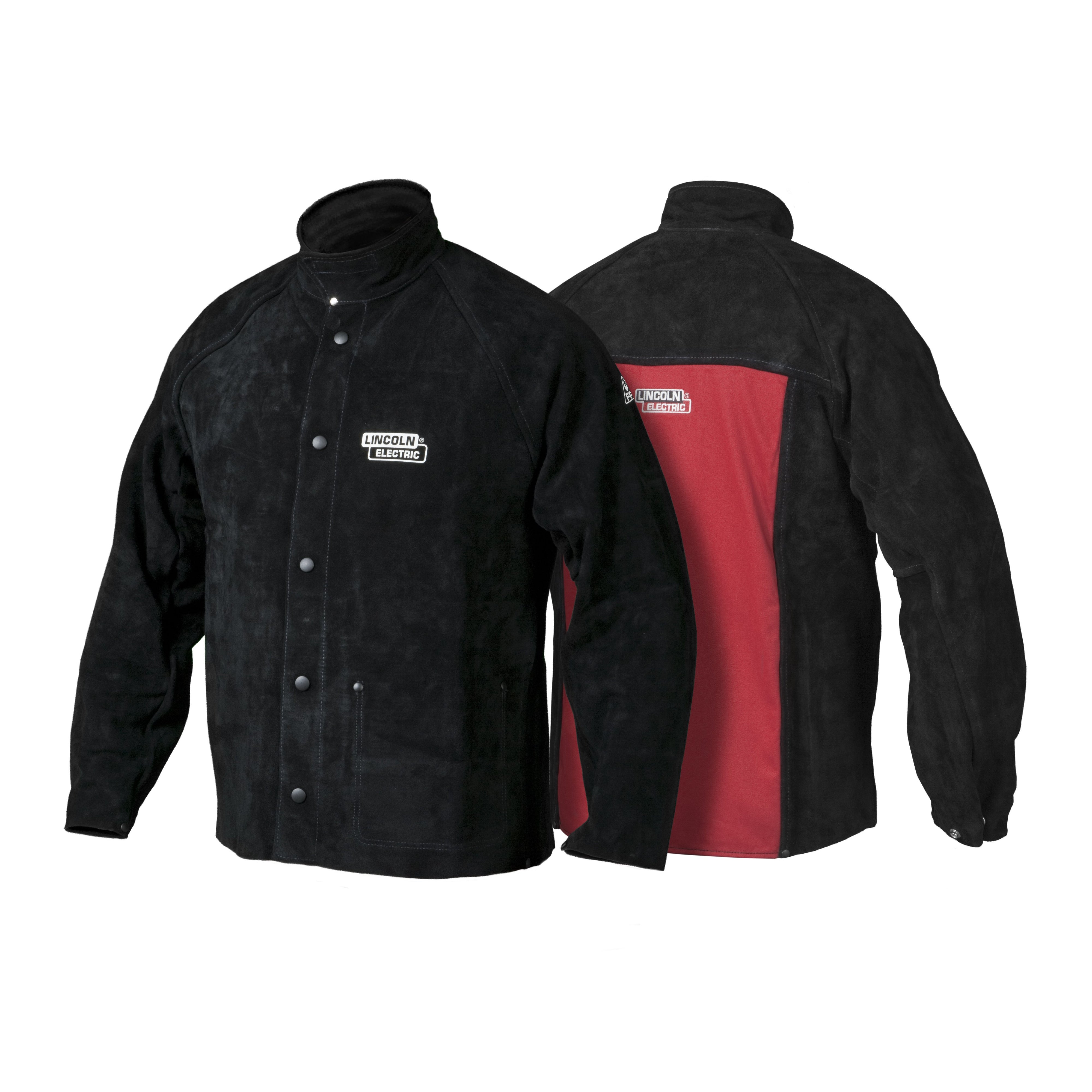 Hot Deal! Lincoln Heavy - Duty Welding Leather Jacket K2989 for Superior Protection