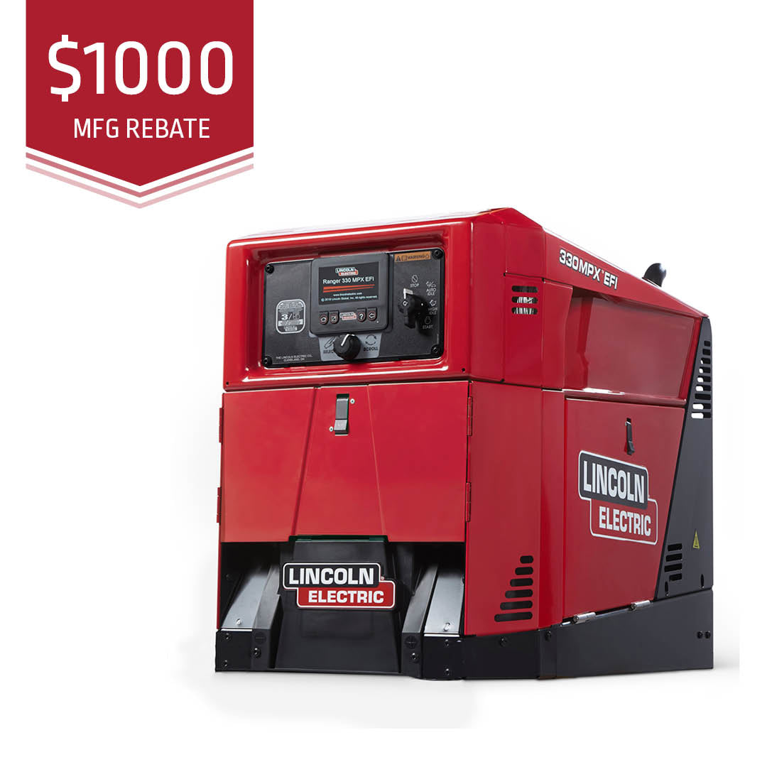 Hot Deal: Lincoln Ranger 330MPX EFI Welder Generator with GFCI - K4779-1