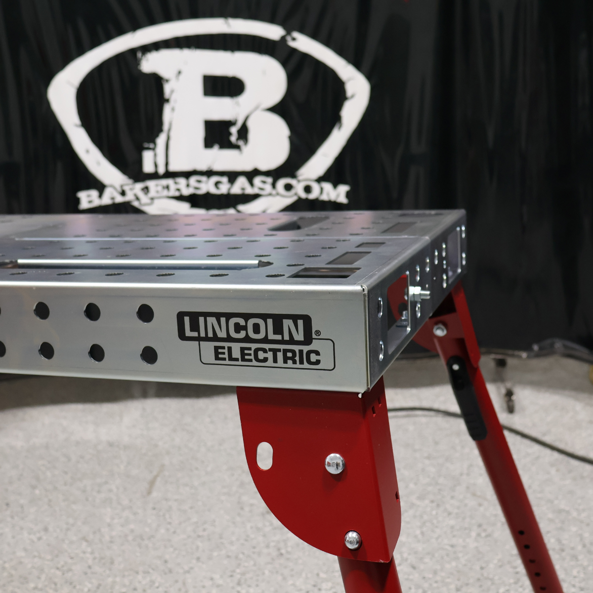 Lincoln Heavy - Duty Portable Welding Table and Workbench K5334 - 1: Ideal for On - the - Go Projects