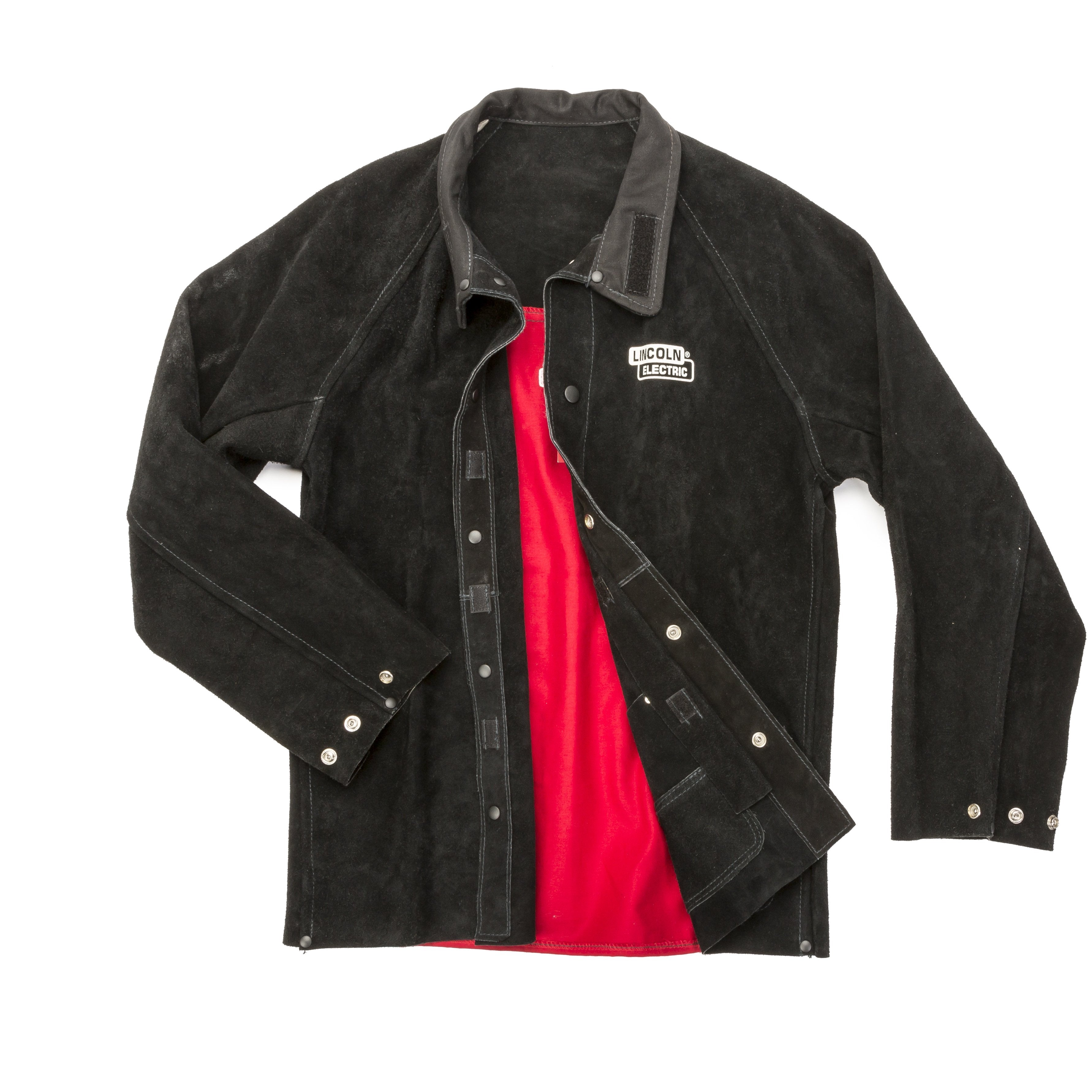 Hot Deal! Lincoln Heavy - Duty Welding Leather Jacket K2989 for Superior Protection