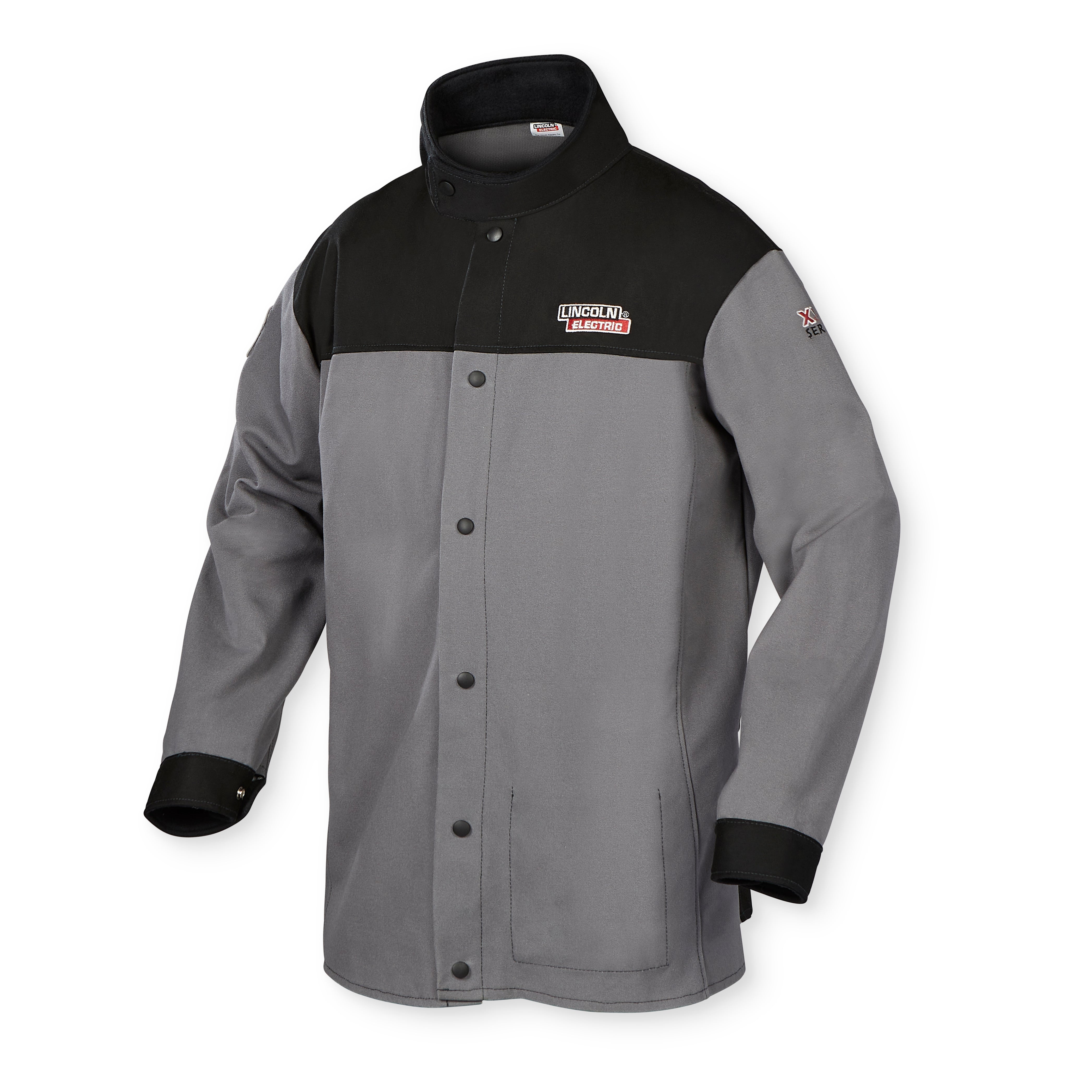 Hot Deal! Lincoln XVI Series Industrial Flame-Resistant Welding Jacket - K4931, Sizes M - 5XL