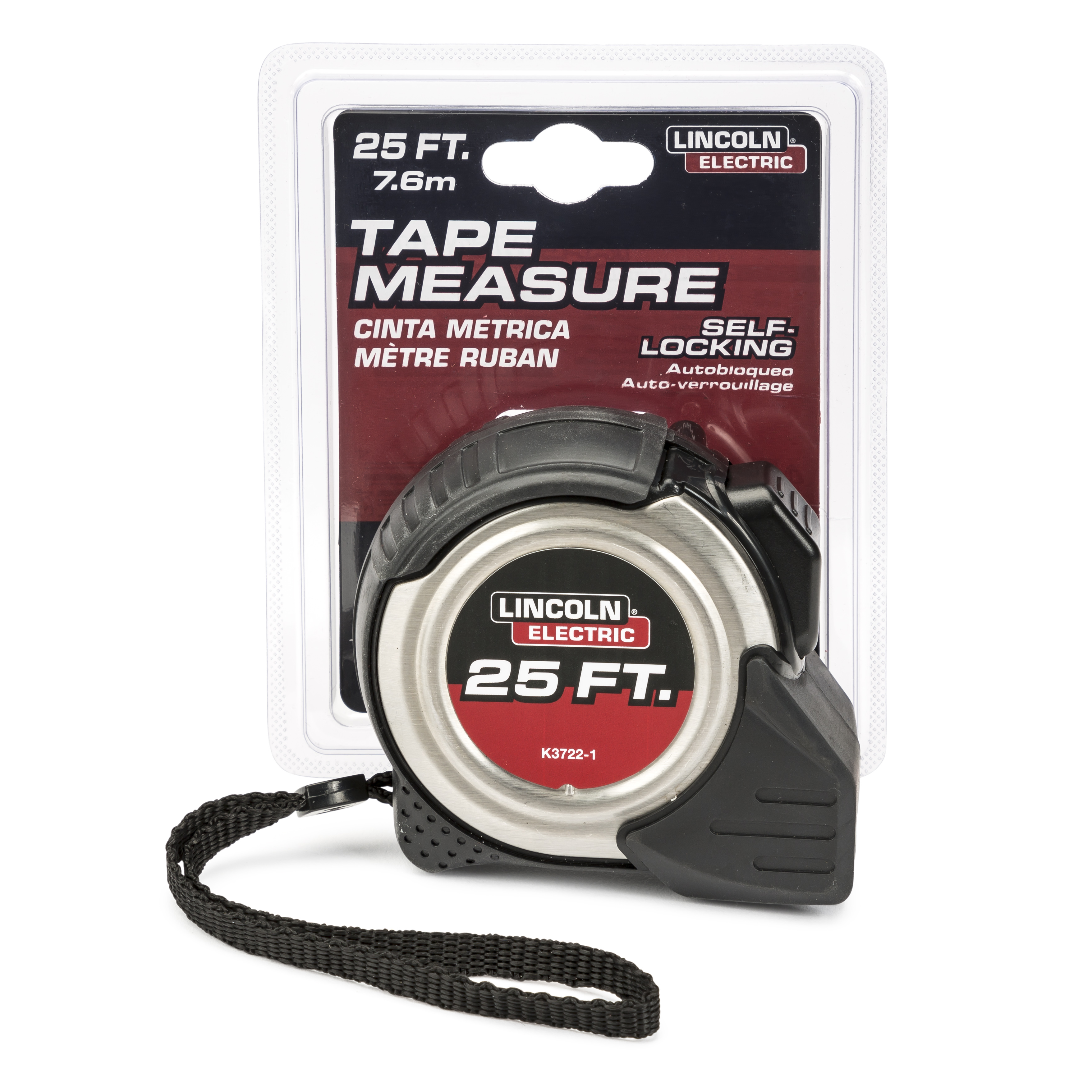 Hot Sale! Lincoln 25-Foot Heavy-Duty Measuring Tape K3722-1 for Durable Use