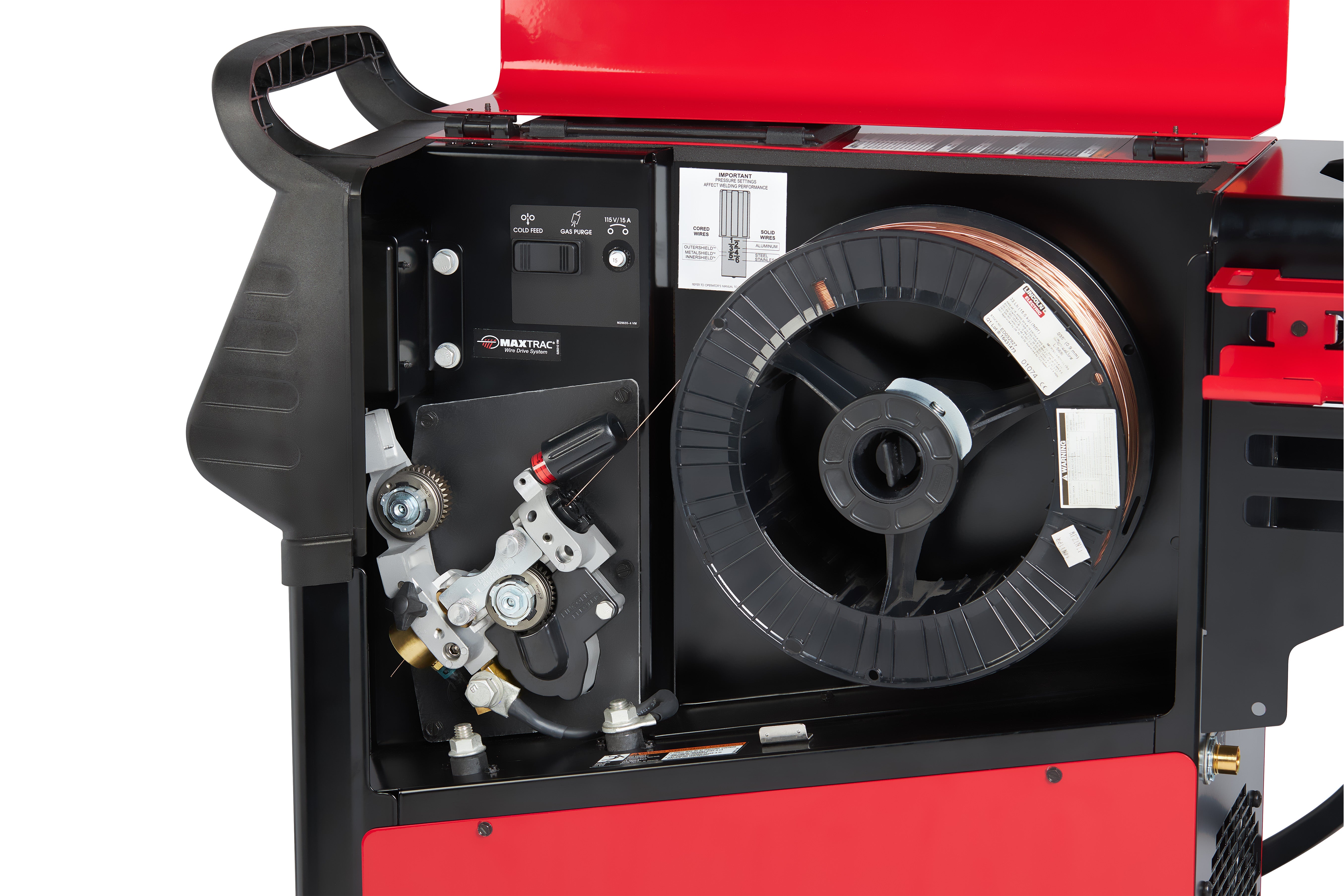 Lincoln POWER MIG 262P Pulsed MIG Welder - Great Deal for Professional Welding (K5378-1)