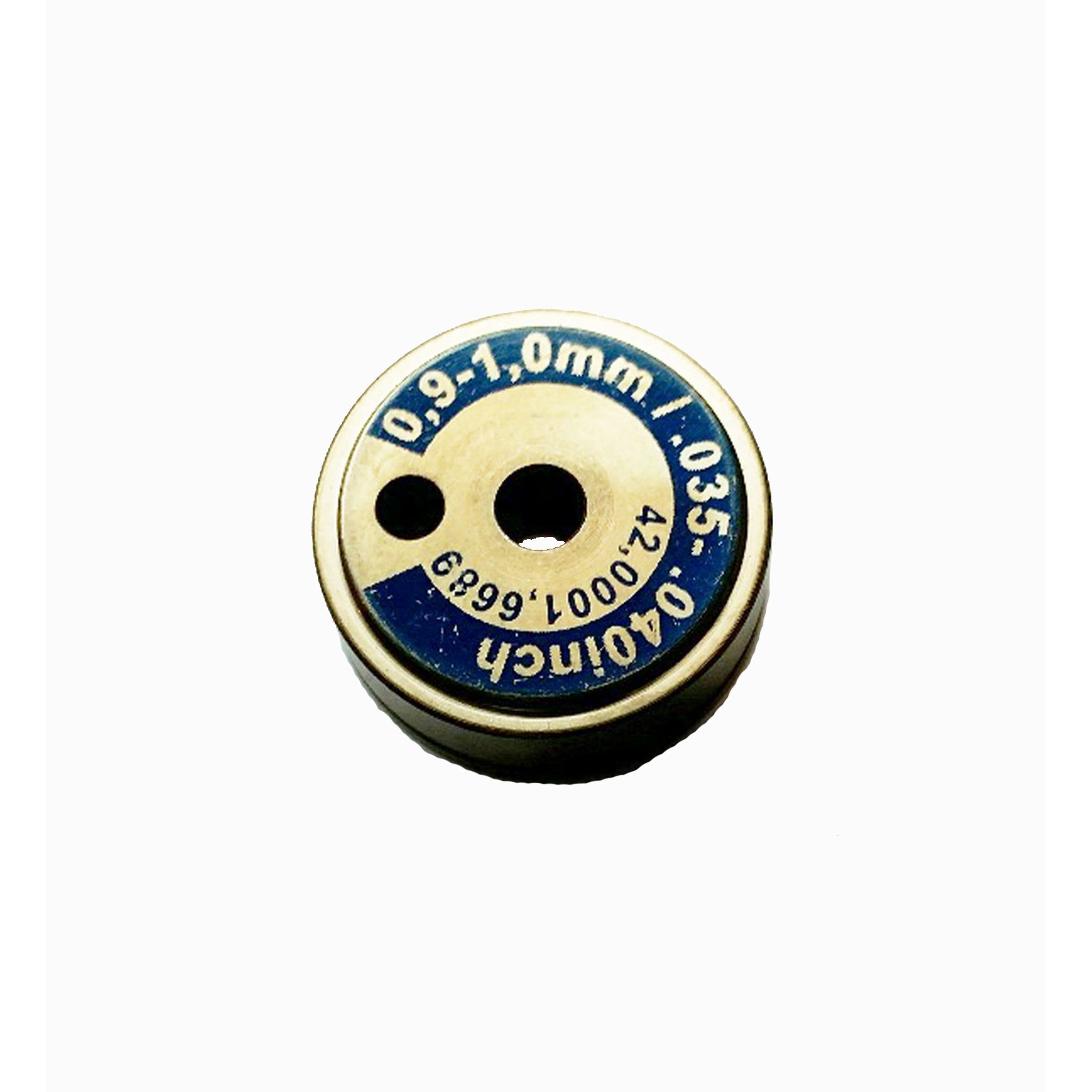Blue Fronius Drive Roller for TransSteel 2200, Compatible with .035/.040 Solid Wire
