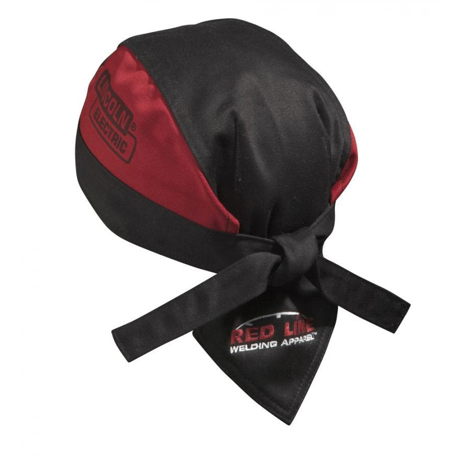 Exclusive Lincoln Red Line Flame Retardant Doo Rag K2993 - One Size Fits All