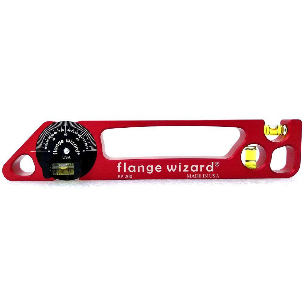 Pocket Pro Flange Wizard Level - PP-200 with Strong Magnets