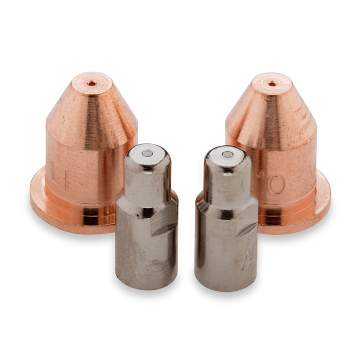 Hobart 4-Piece Tip and Electrode Kit Ideal for Airforce 700i Plasma Cutter - 770654
