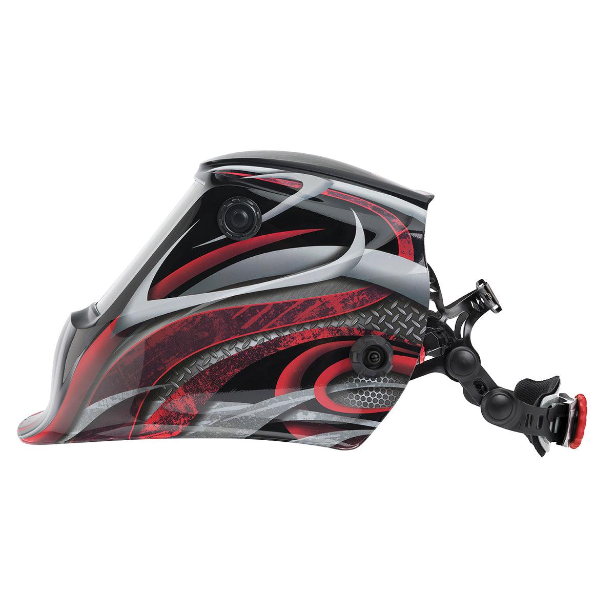 Lincoln Viking 3350 4C 4th Gen Twisted Metal Welding Helmet K3248-4 with Upgraded Features