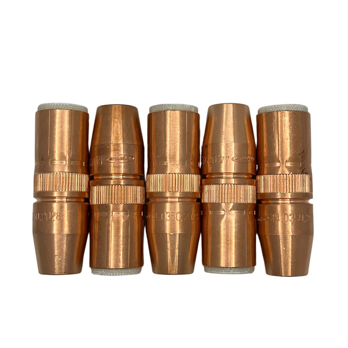 5-Pack Fronius Standard Gas Nozzle for Fronius MTG 320i MIG Gun