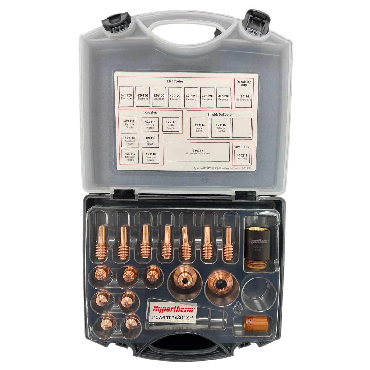 Essential Handheld Cutting Consumable Kit for Hypertherm Powermax30 XP - 851479