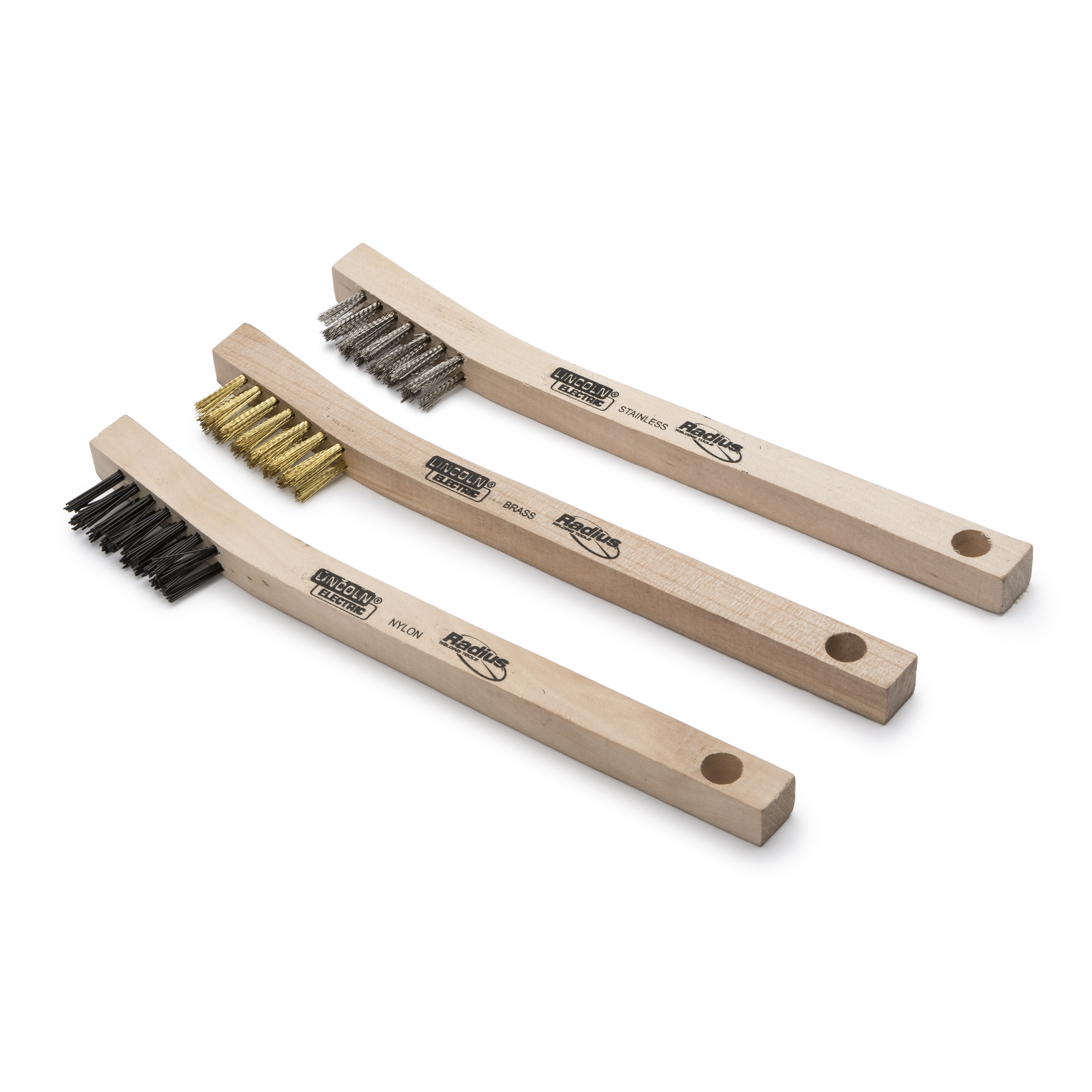Hot Deal! Lincoln 3-Pack Welding Wire Brush Set Ideal for Small Projects