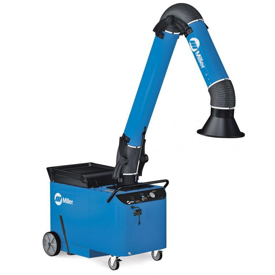 Miller MWX-S and SA-807 Mobile Fume Extraction System with 7-Foot Arm - Best Deal!