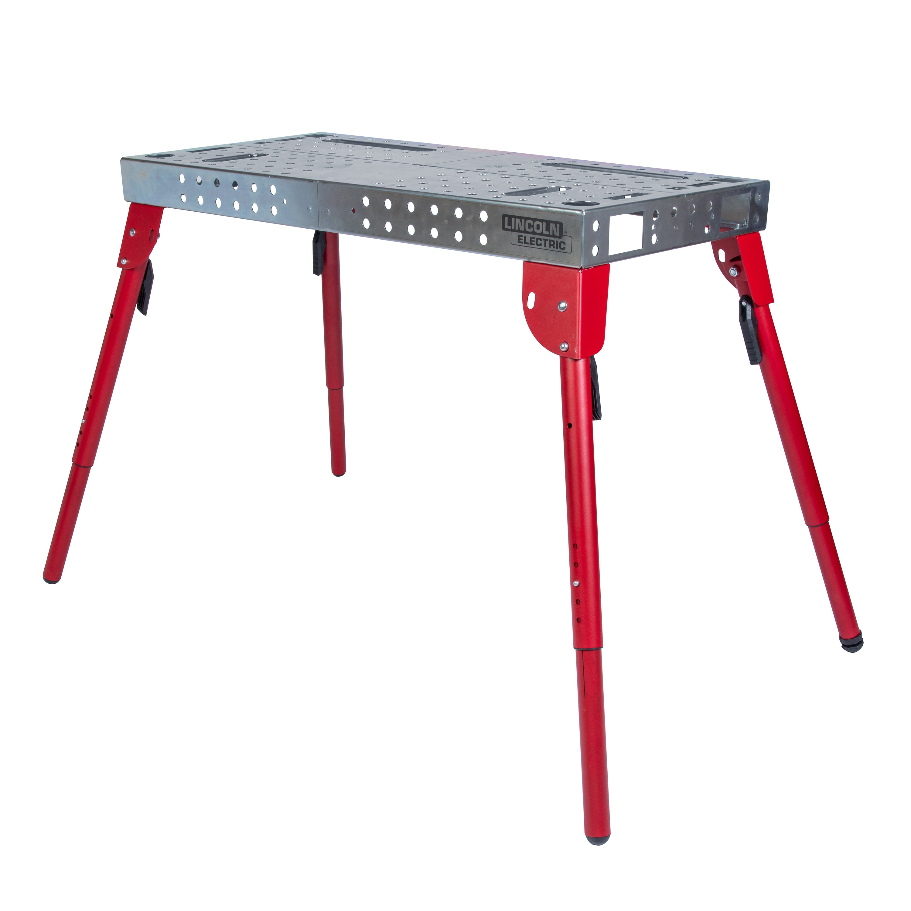 Lincoln Heavy - Duty Portable Welding Table and Workbench K5334 - 1: Ideal for On - the - Go Projects