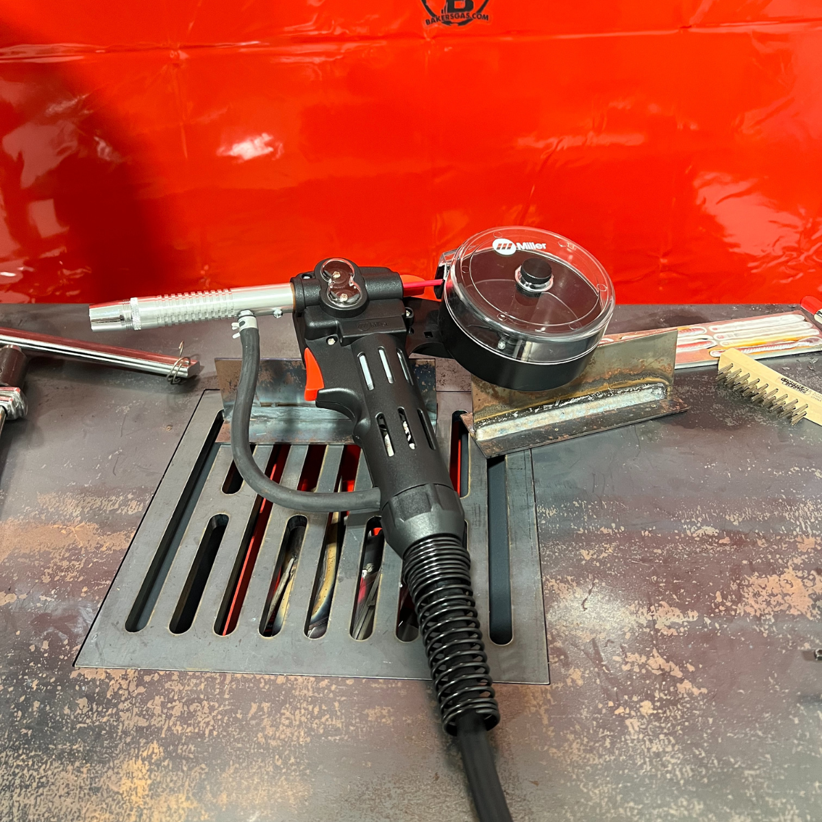 Economical Miller Spoolmate 100 Spool Gun - 300371 with 12 - foot Cable