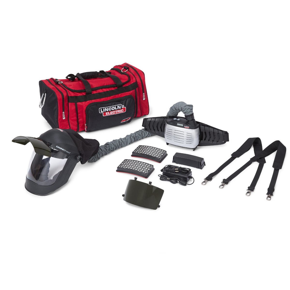 Hot Deal: Lincoln OMNIshield XCF PAPR with Belt Mount for Superior Welding Protection