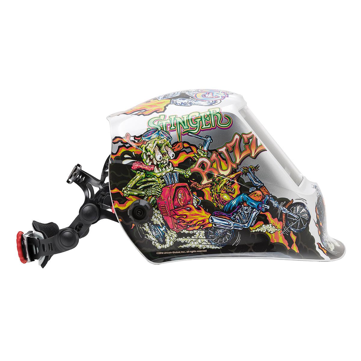 Lincoln Viking 3350 4C 4th Gen Hot Rodders Welding Helmet - K4440-4 | Upgrade Sale