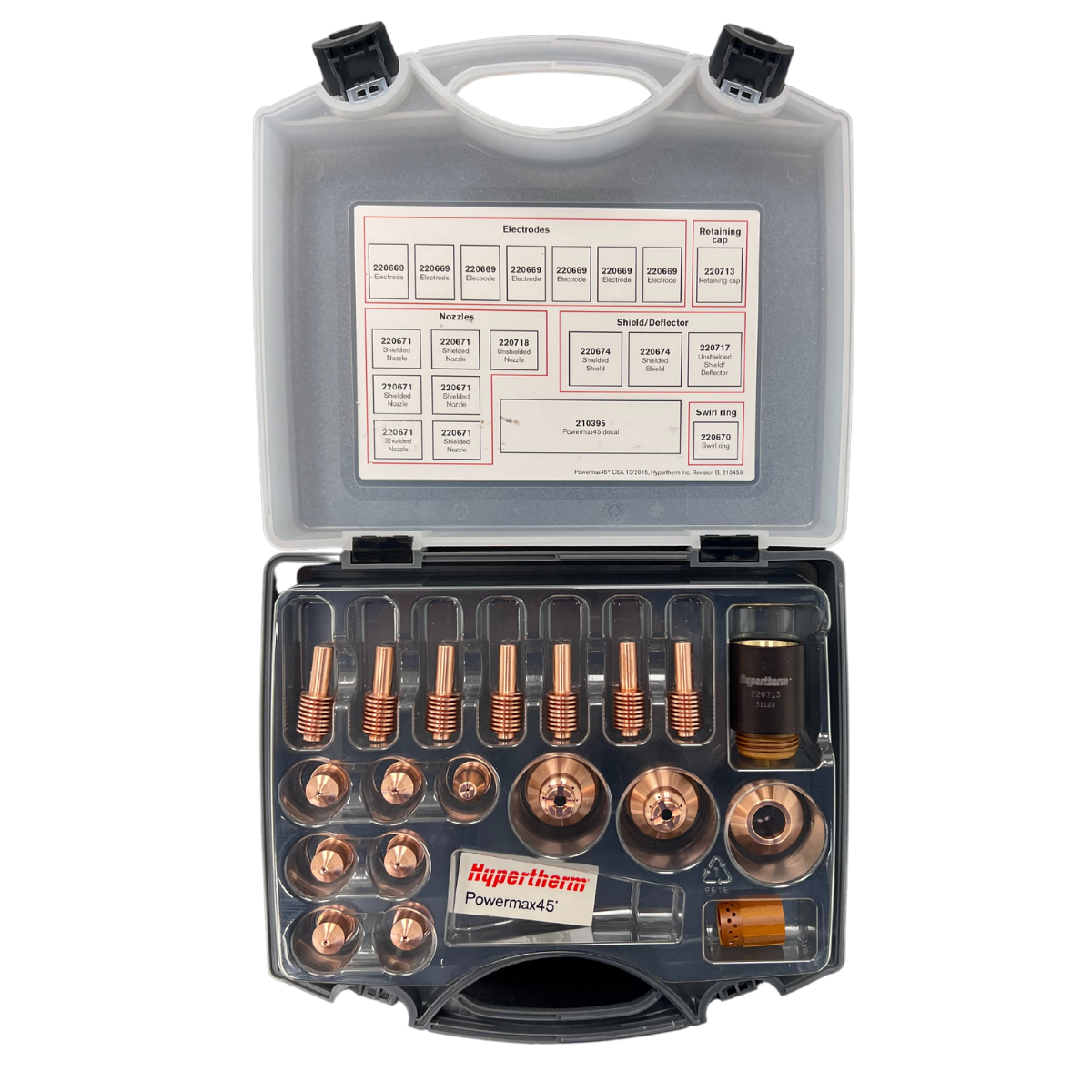 Hot Deal: Hypertherm Powermax45 CSA Handheld Cutting Consumable Kit - Model 851478