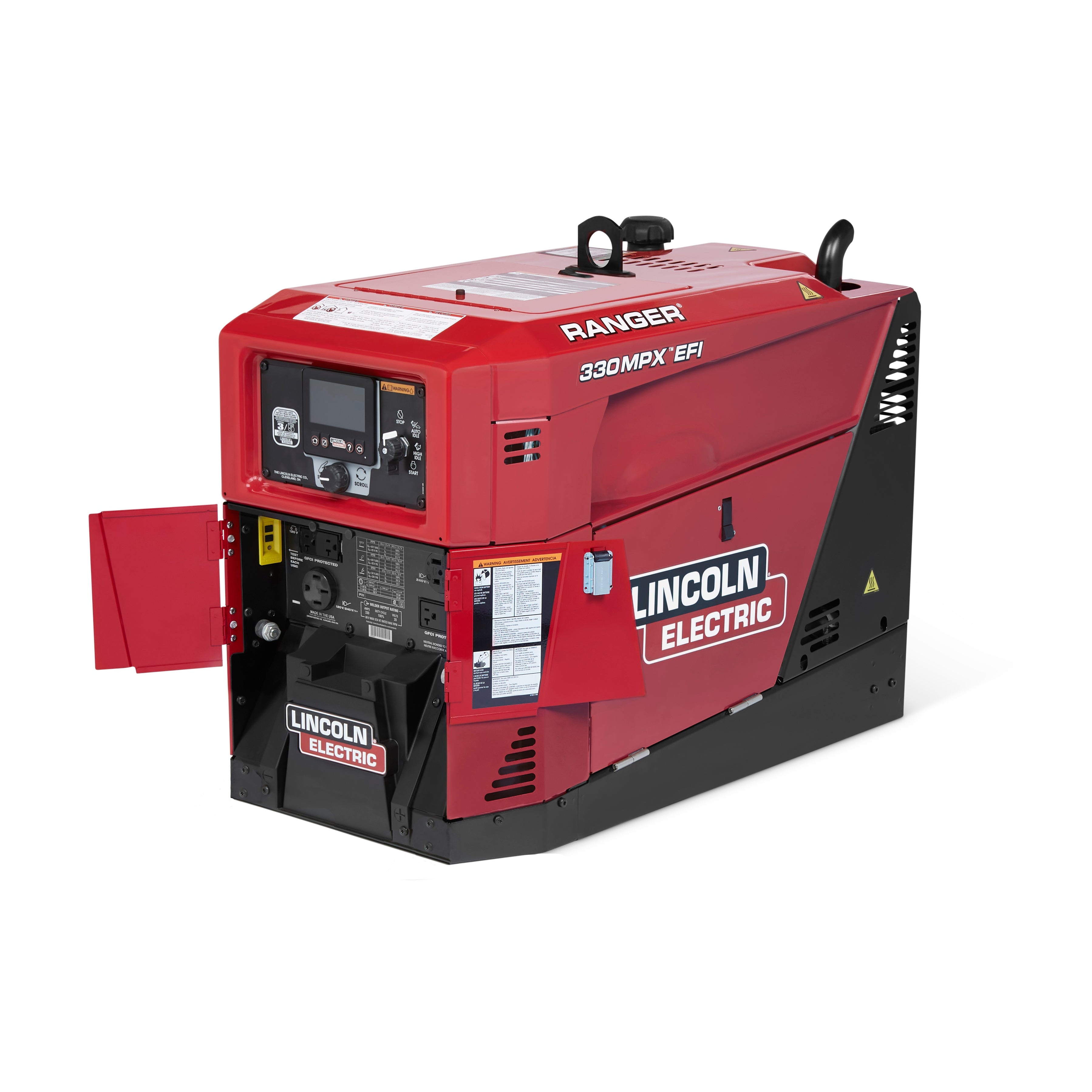 Hot Deal: Lincoln Ranger 330MPX EFI Welder Generator with GFCI - K4779-1