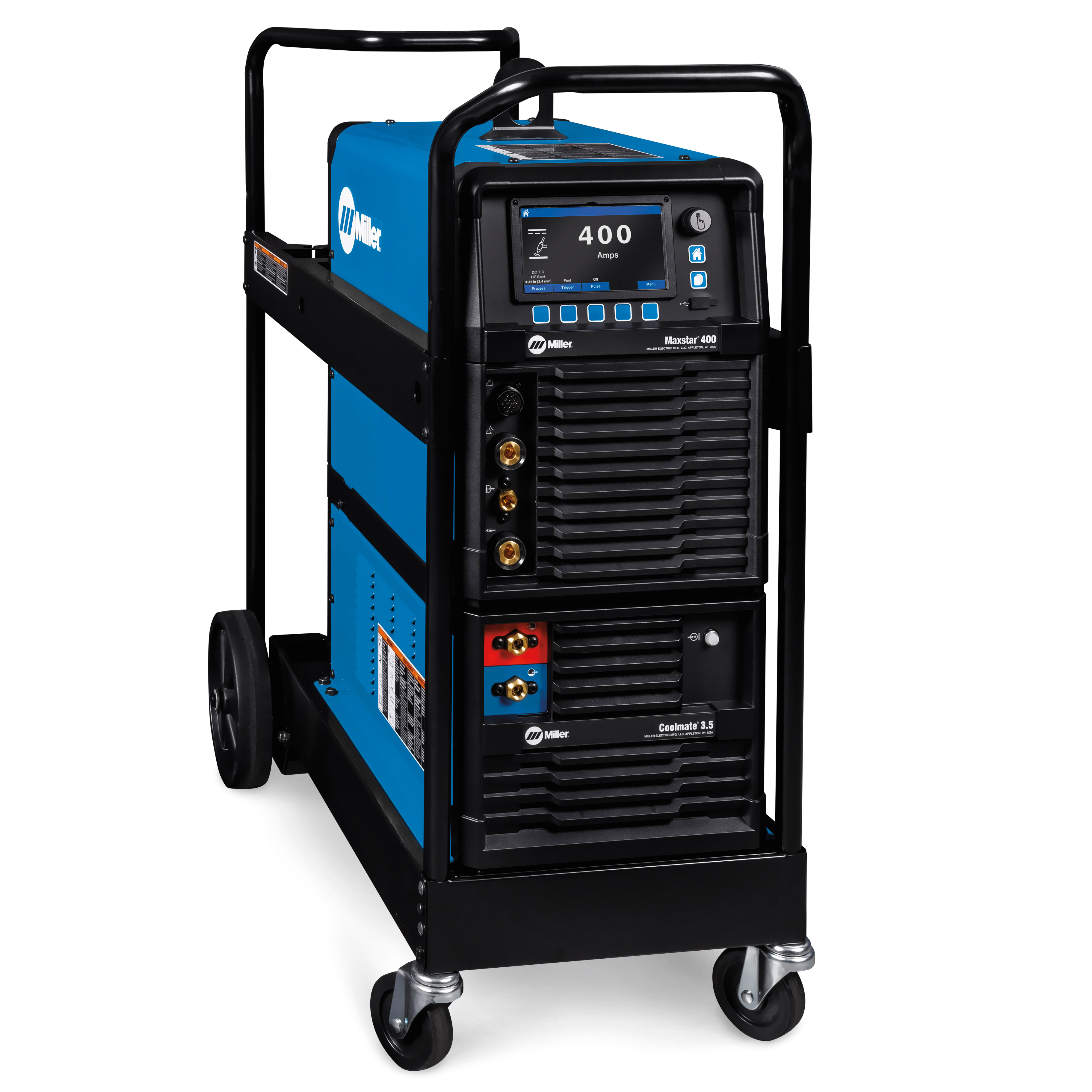 Miller Maxstar 400 Advanced DC TIG Welder 208 - 600V with TIGRunner