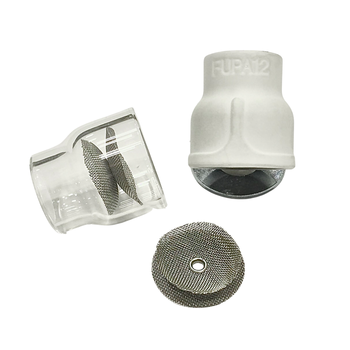 Furick Fupa #12 Ceramic and Glass Cup Kit - Ideal for 3 Series Torches (FU12HK)