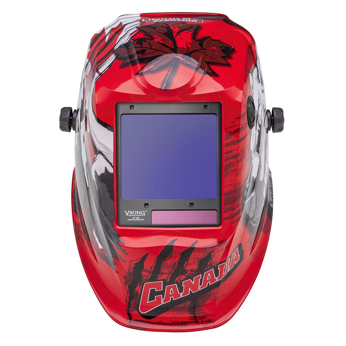 Lincoln Viking 3350 4C Polar Arc 4th Gen Matte Black Welding Helmet K3255-4