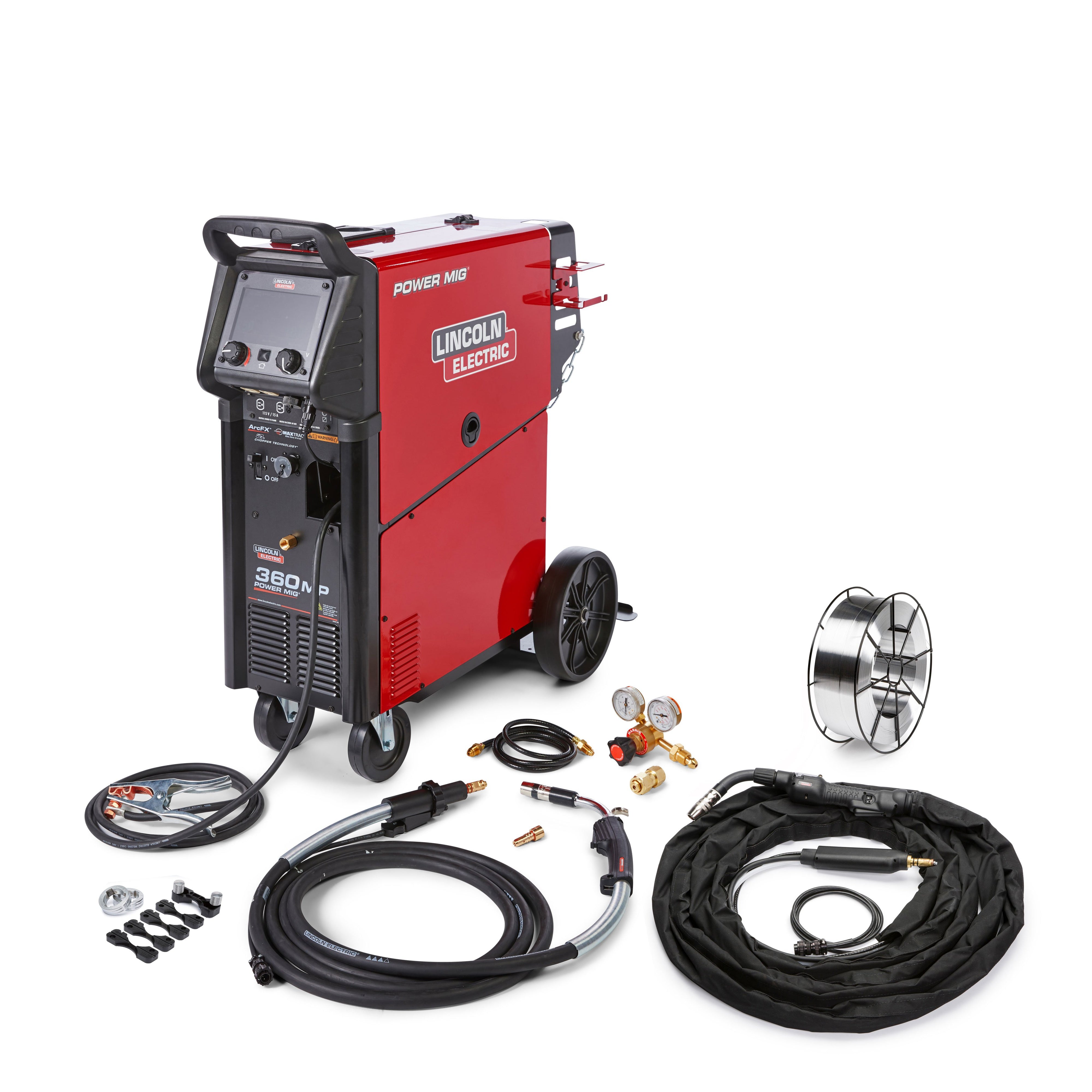 Hot Deal! Lincoln Power MIG 360MP Aluminum One - Pak for Auto Repair K4663 - 1