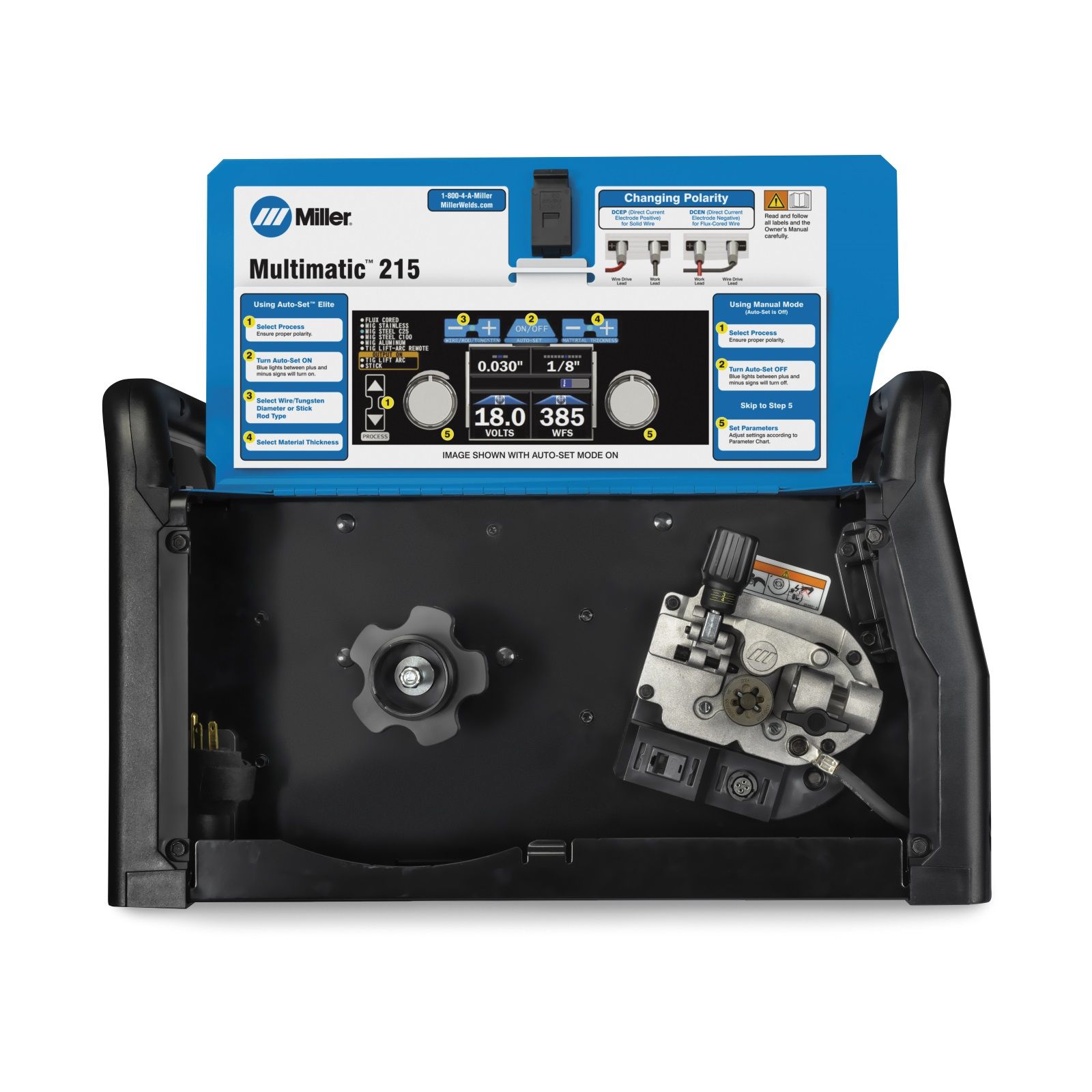 Miller Multimatic 215 All-in-One Multiprocess Welder with TIG Kit - 951674