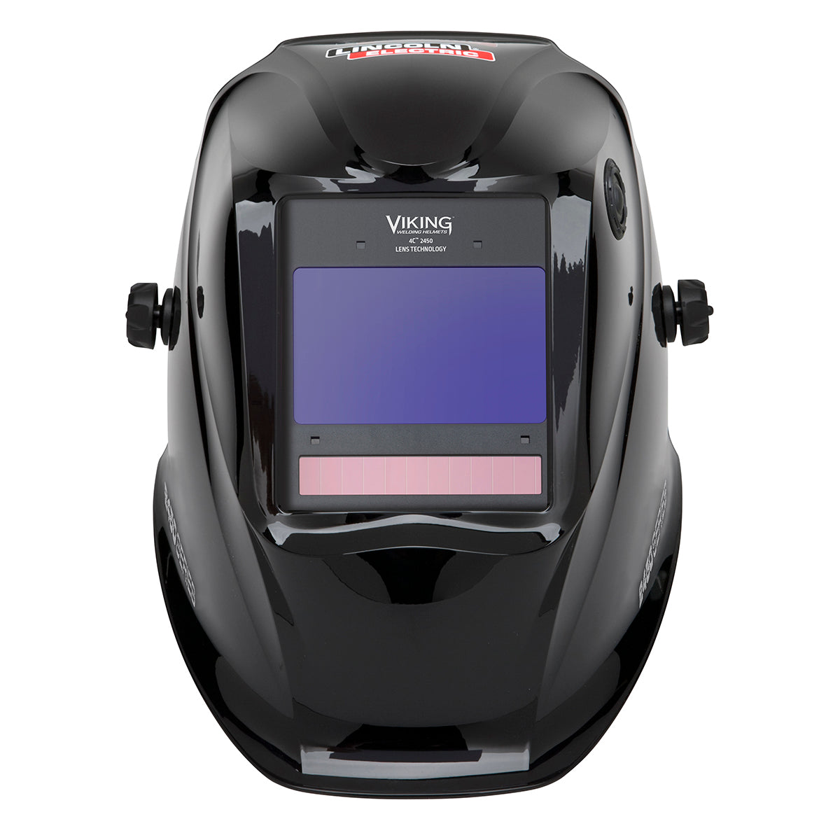 Lincoln Viking 2450 4C 4th Gen Glossy Black Welding Helmet - Exclusive Deal! K3028-4