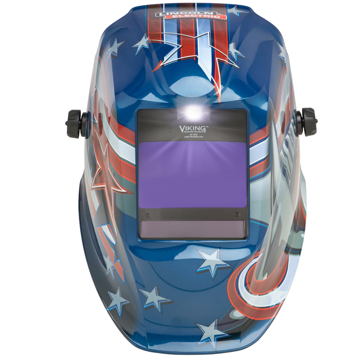 Lincoln Viking 2450 ADV Premium Welding Helmet with Integrated Smart LED Light