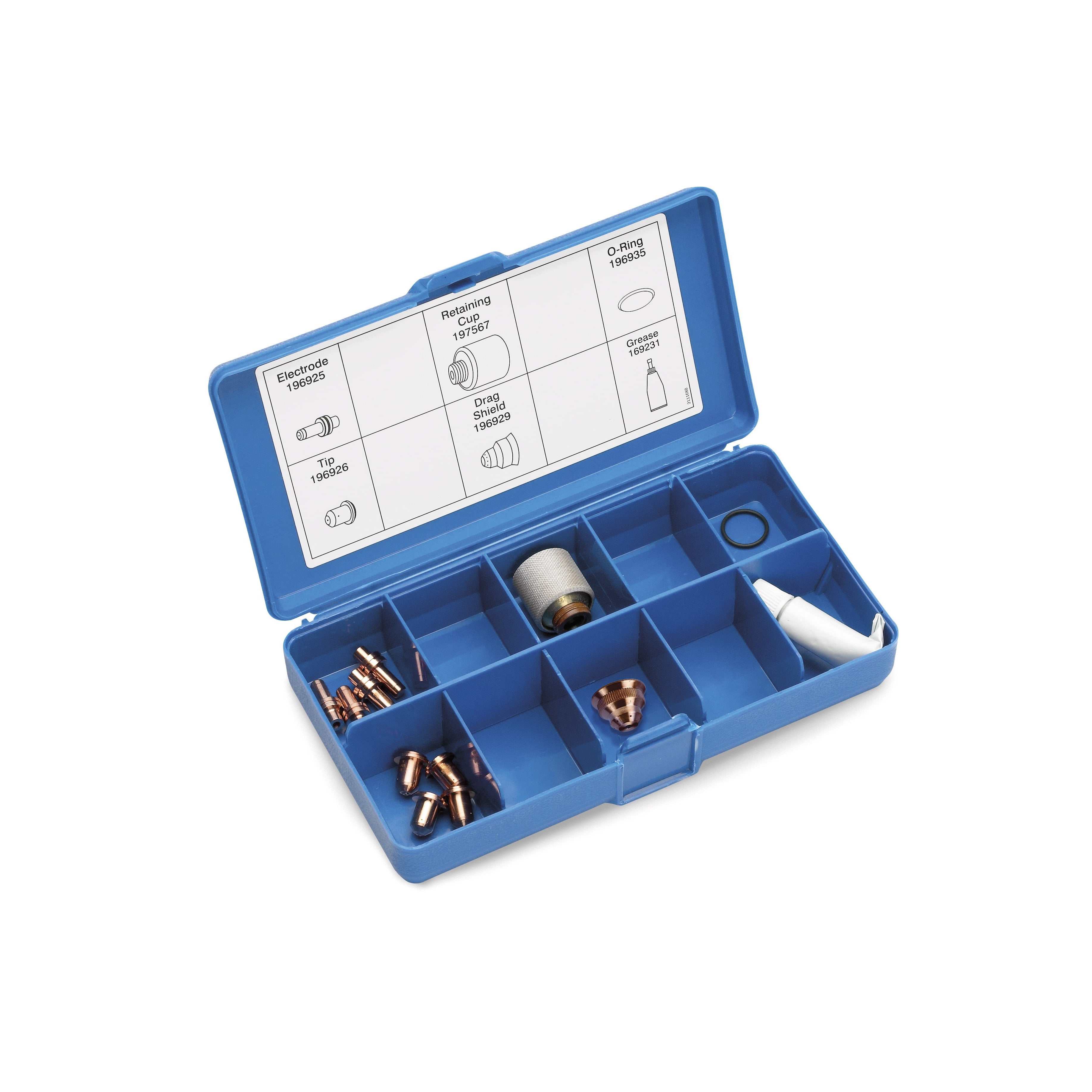 Hot Deal! Miller Plasma Consumable Kit for ICE - 12C Torch on Thunder & Spectrum 125C Cutters