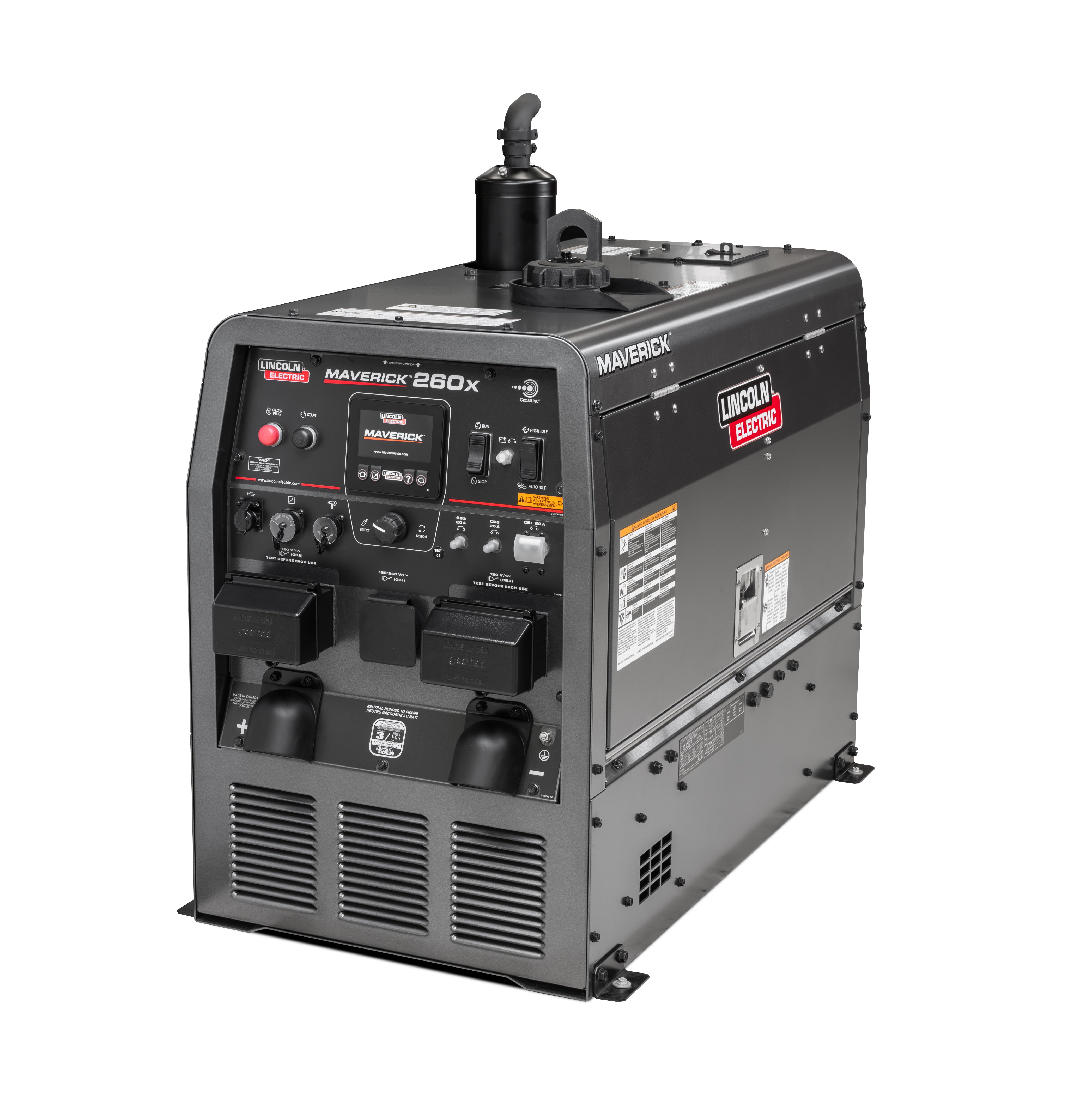 Lincoln Maverick 260X Kubota Diesel Welder/Generator - High - Performance Model K5272 - 1