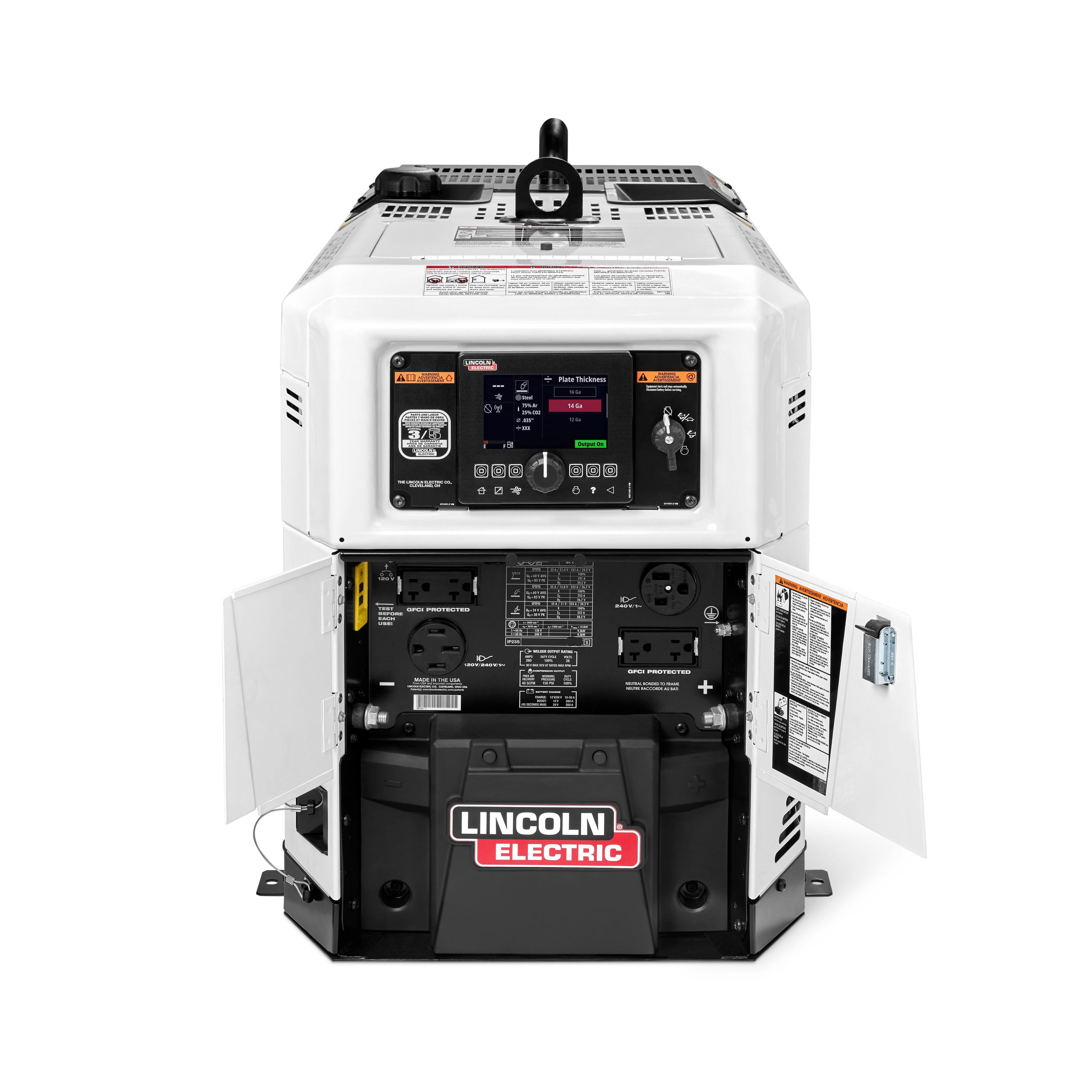 Lincoln Ranger Air 260MPX K5238-1: All-in-One Welder/Generator for Demanding Jobsites