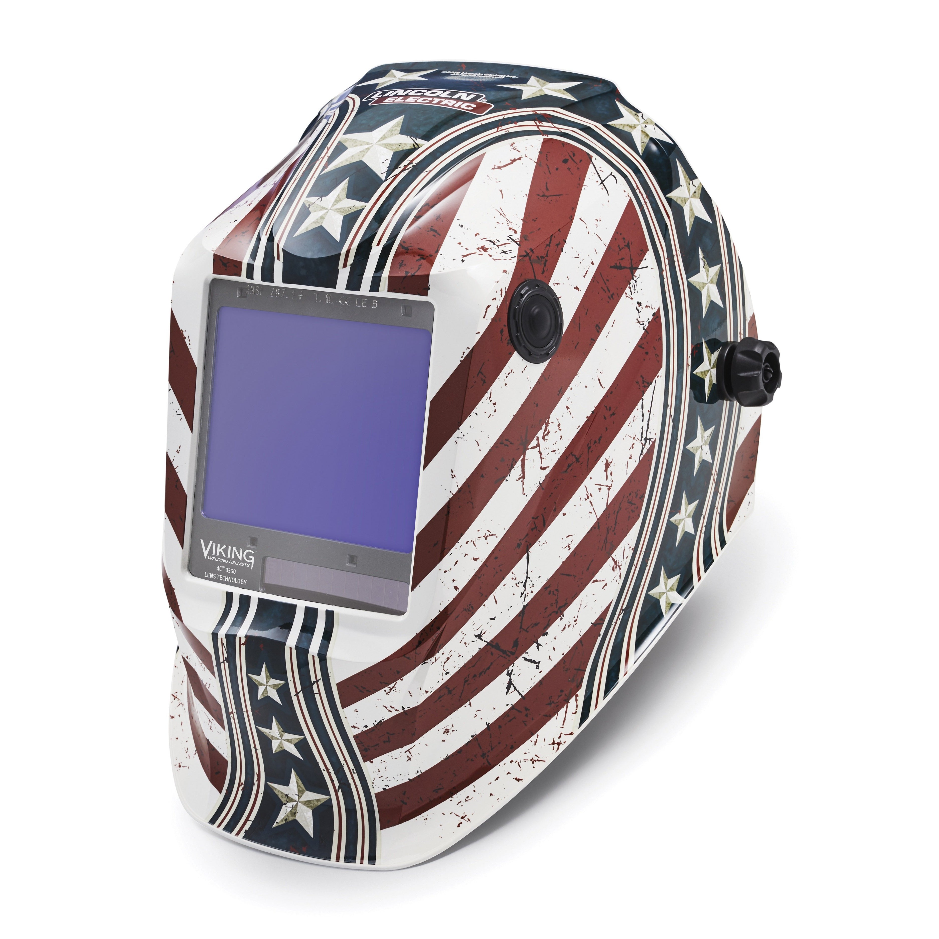 Get the Upgraded Lincoln Viking 3350 4C Daredevil 4th Gen Welding Helmet K3683-4 Now