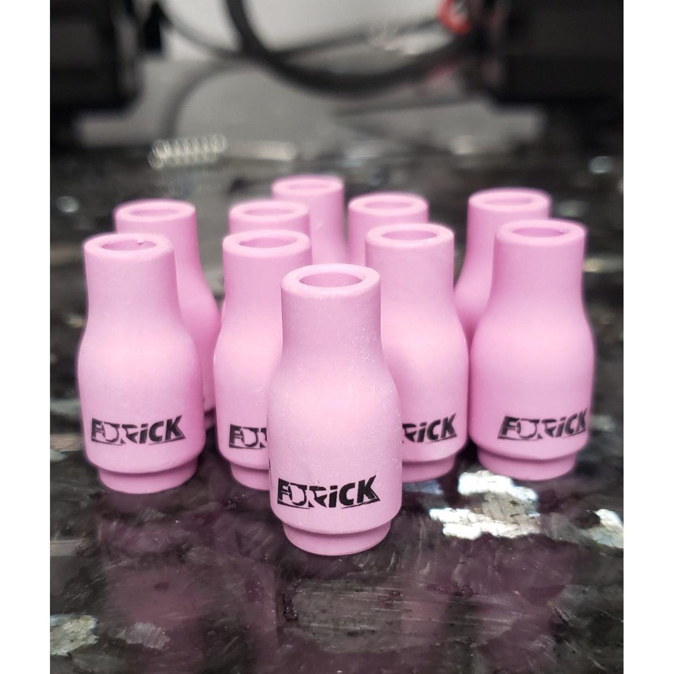 10-Pack Furick #5 Ceramic Nozzles Compatible with 9/20 TIG Torches
