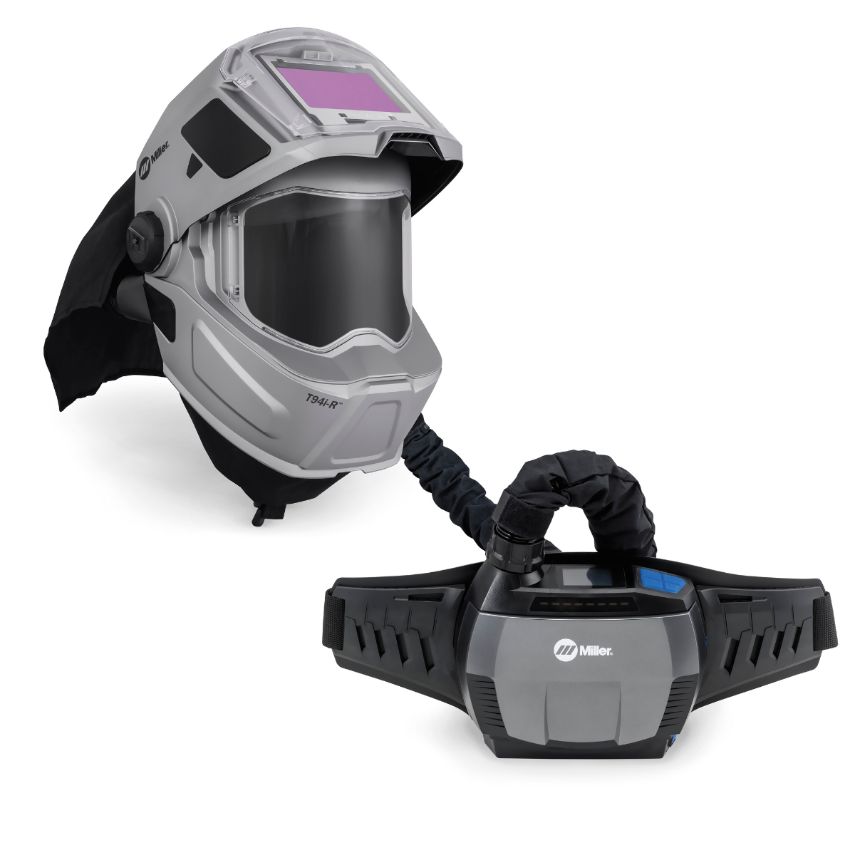 Miller PAPR II with T94i - R Helmet: High - Efficiency Protection