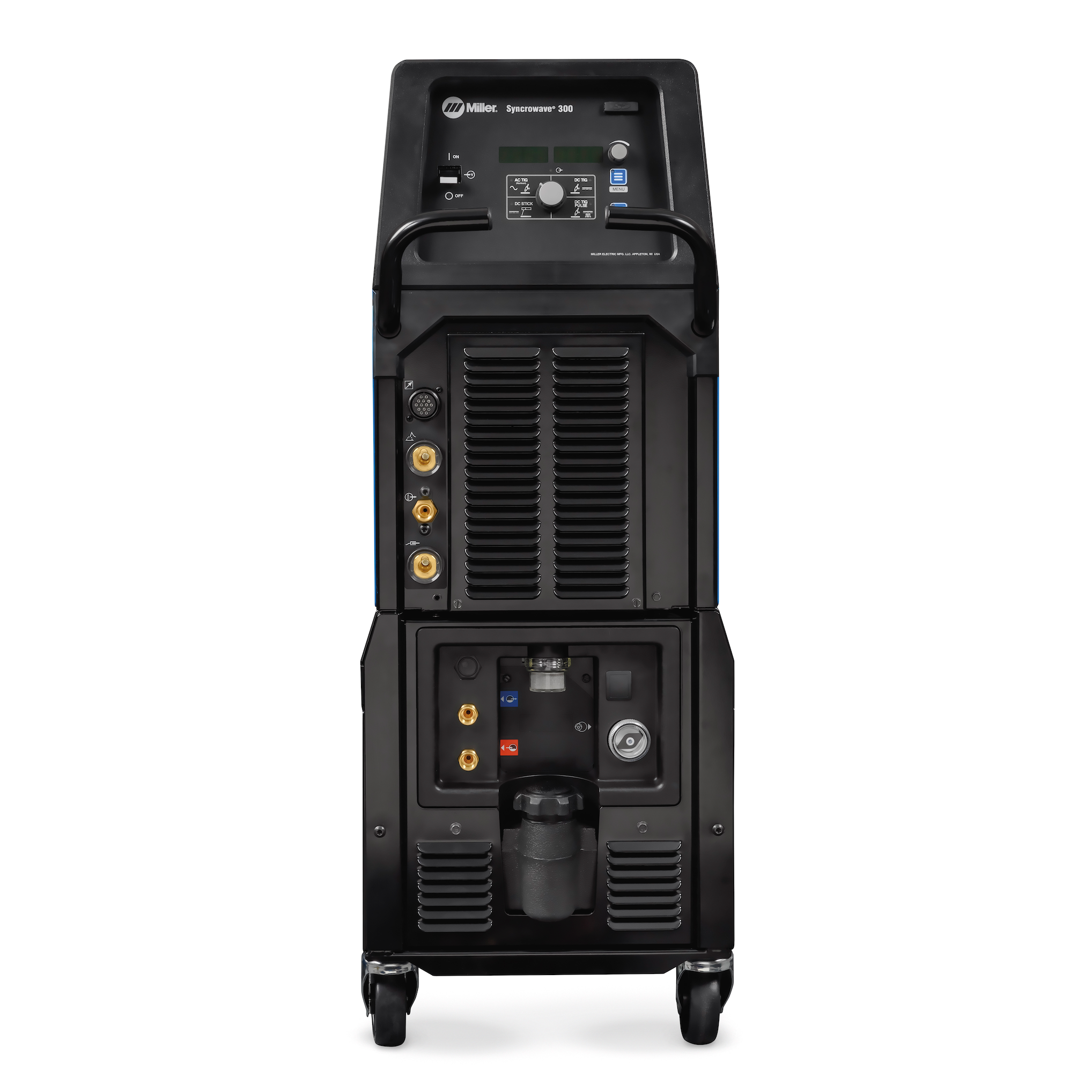 Miller Syncrowave 300 Package with Wired Foot Control - High - Efficiency TIG Welding