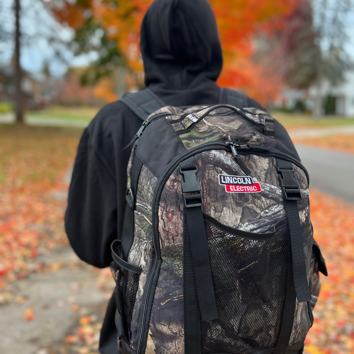Hot Deal! Lincoln Mossy Oak Welding All - in - One Backpack K5273 - 1 for Welders and Fabricators