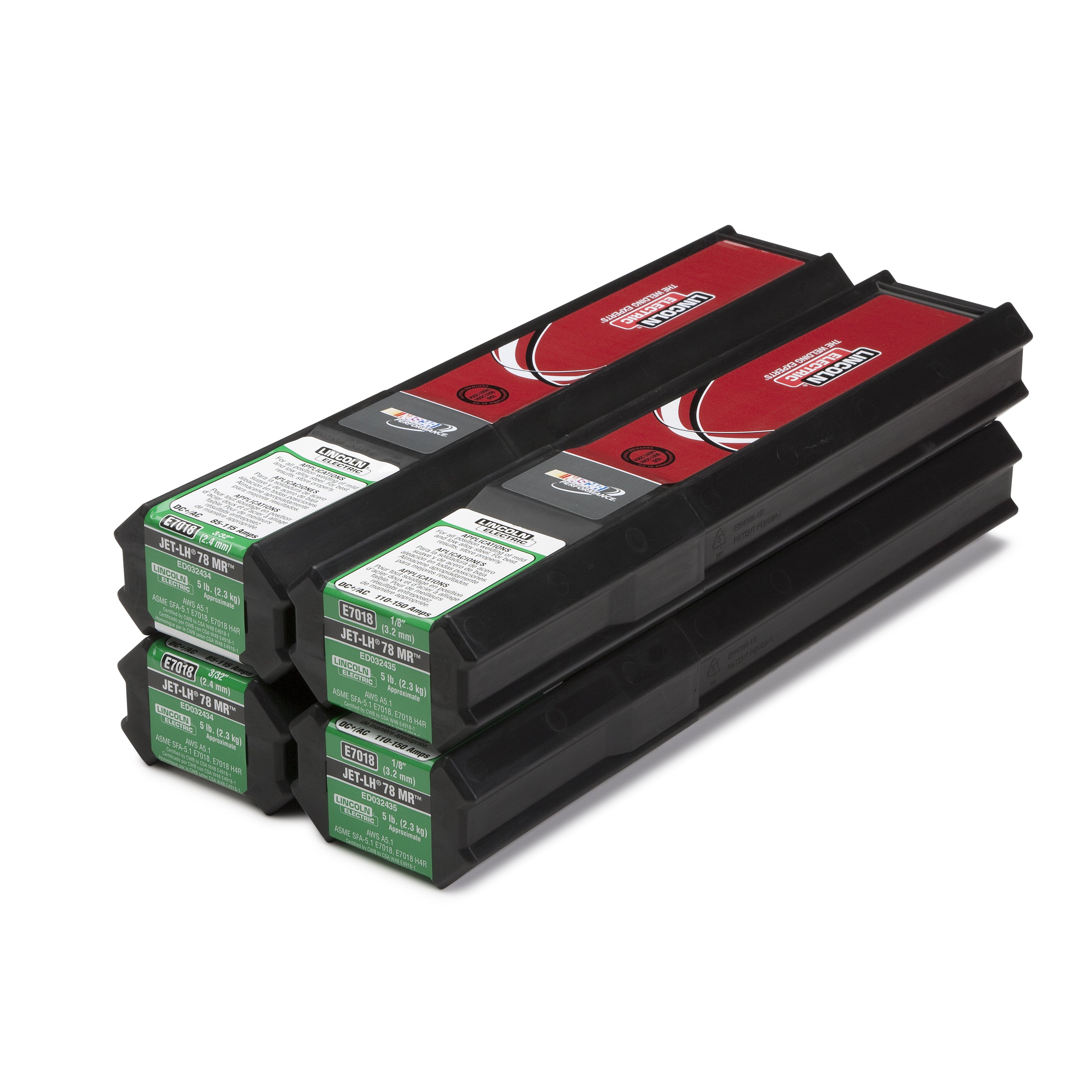 Hot Deal: Lincoln Jet-LH 78 MR 1/8-Inch 5lb Stick Electrode E7018 H4R for Welding