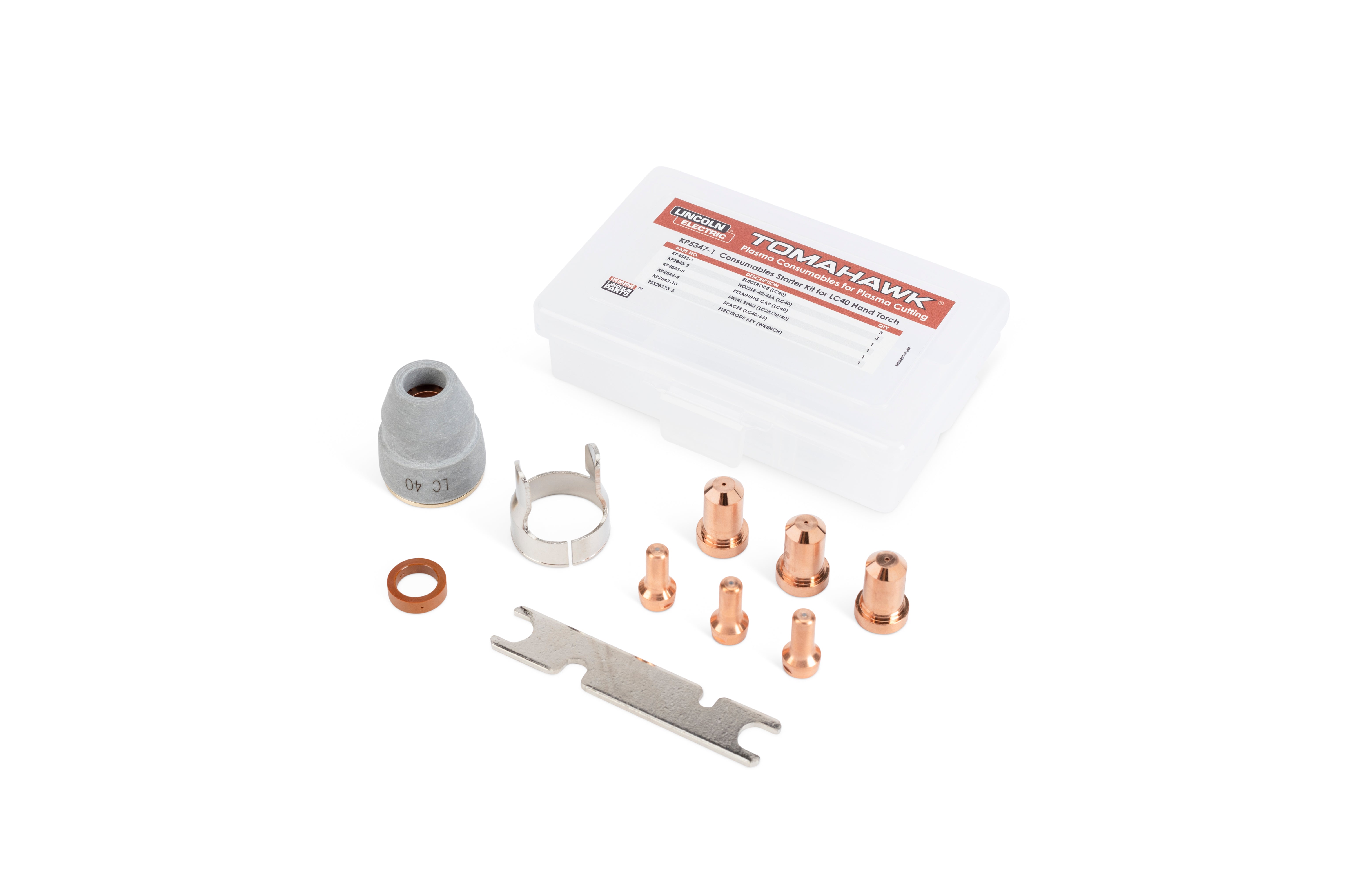 Hot Deal: Lincoln Tomahawk LC40 Consumable Starter Kit