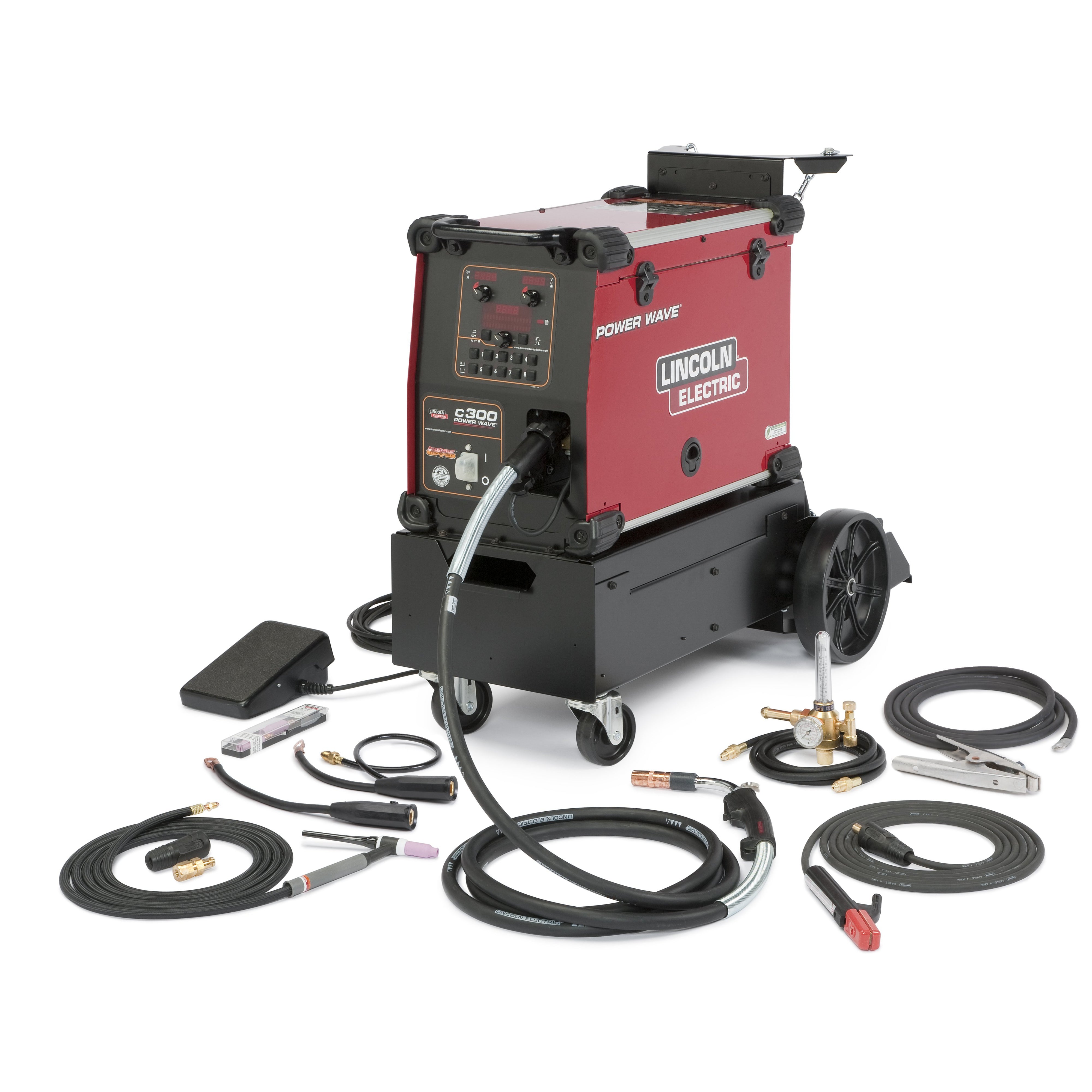 Hot Deal! Lincoln Power Wave 300C Educational Ready-Pak Package K4934-1 for Welding