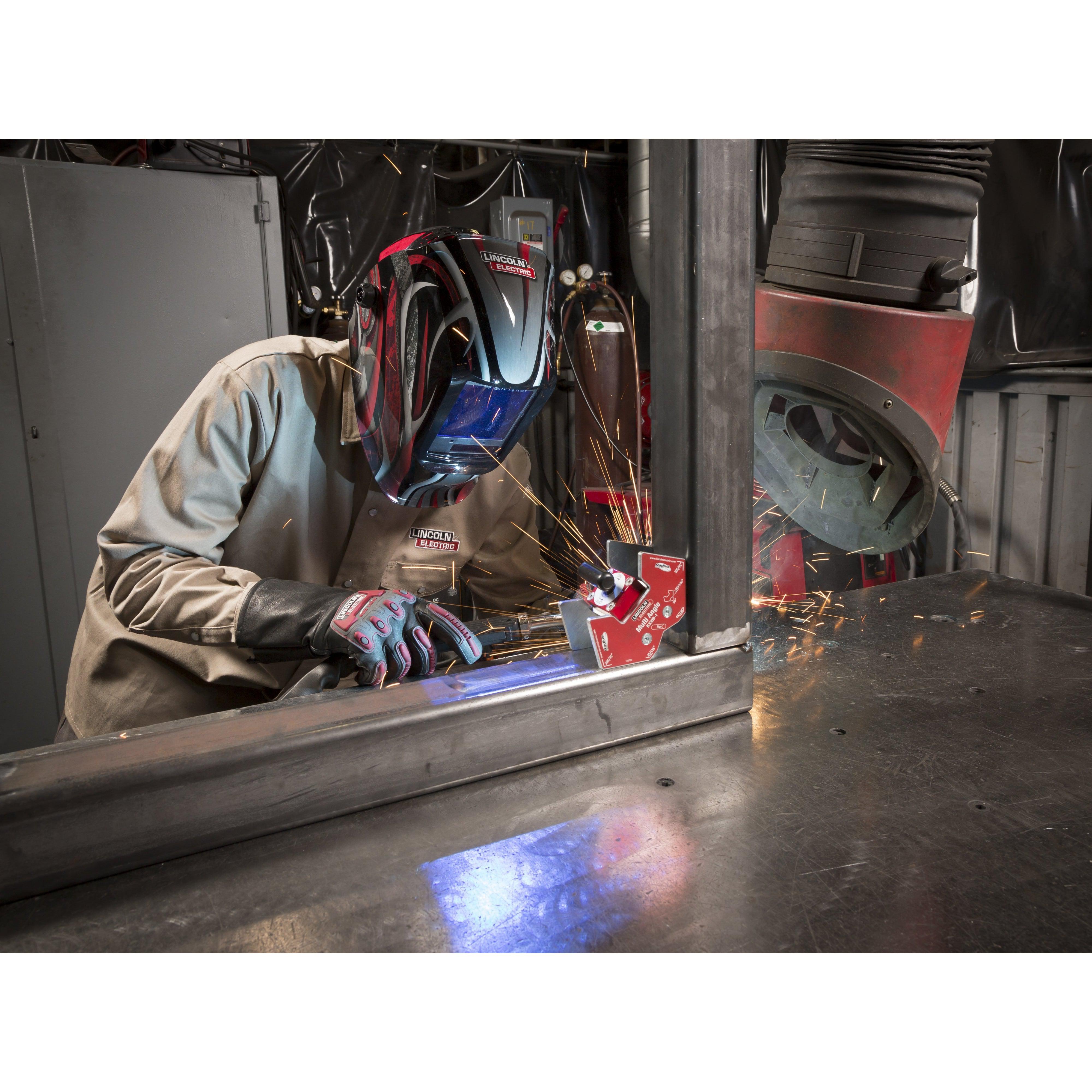 Durable Lincoln K3109 Roll Cage Gloves for Welding and Rigging