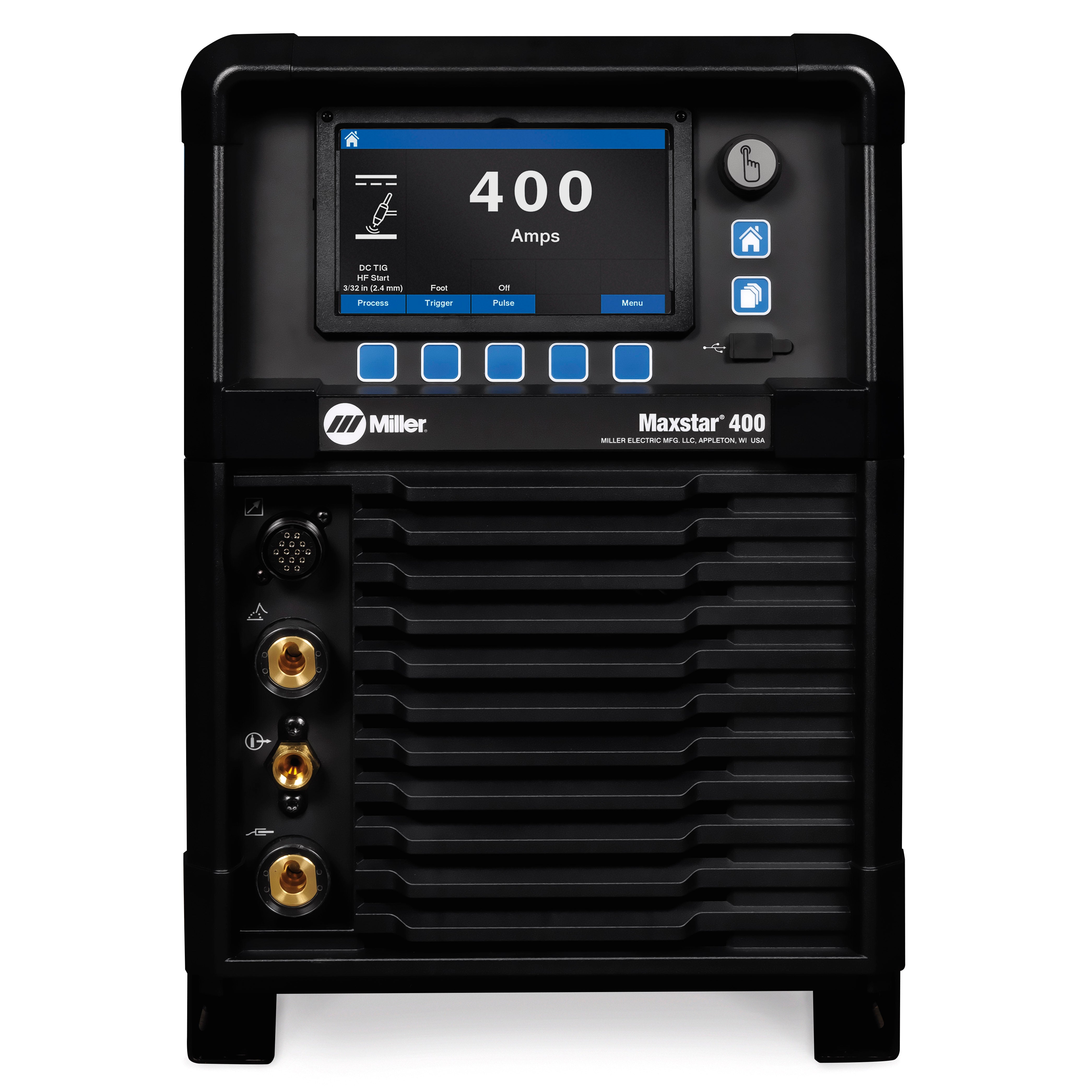 Get the Best: Miller Maxstar 400 Advanced DC TIG Welder (208 - 600V)