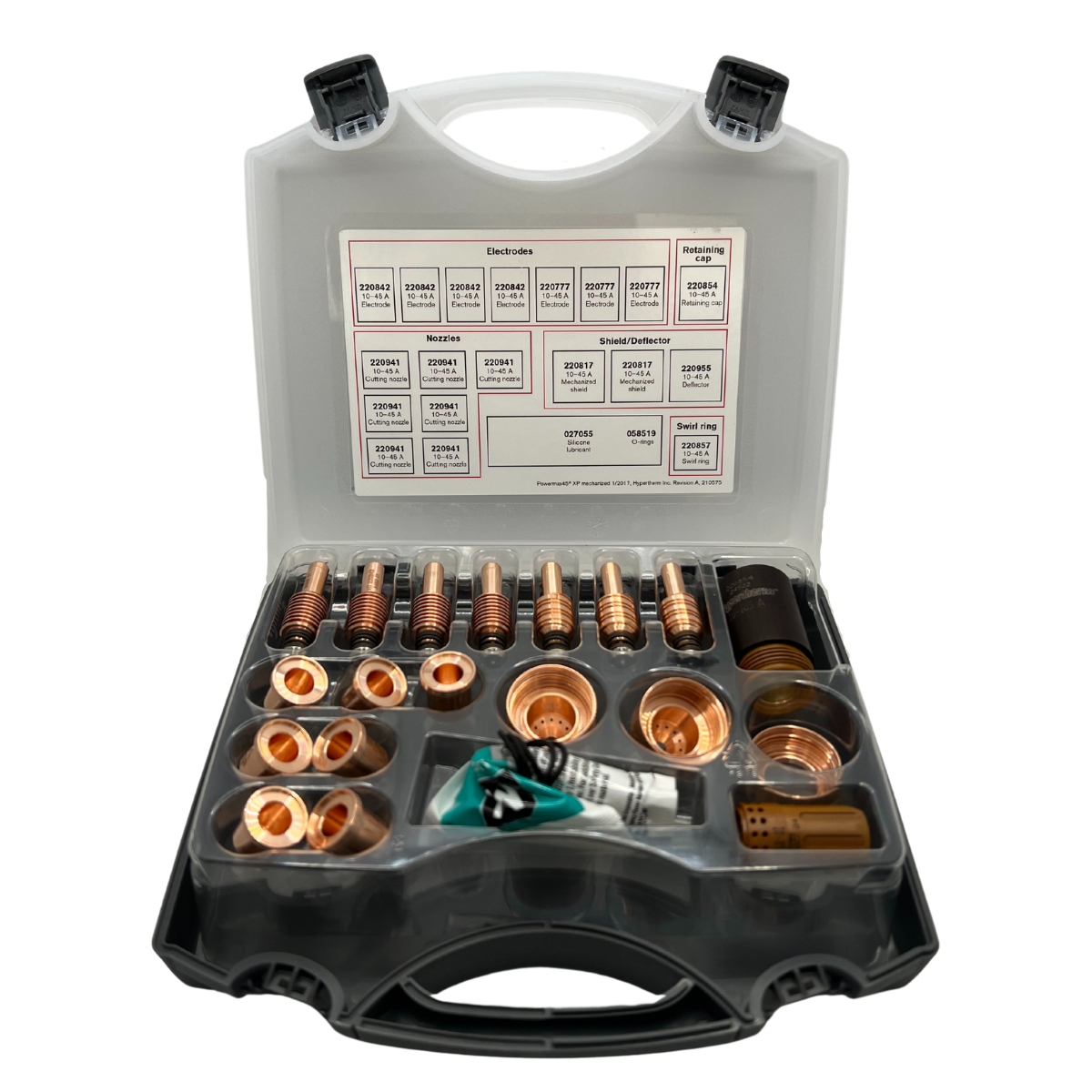Hot Deal! Hypertherm Powermax45 XP Essential Mechanized Cutting Consumable Kit - 851511