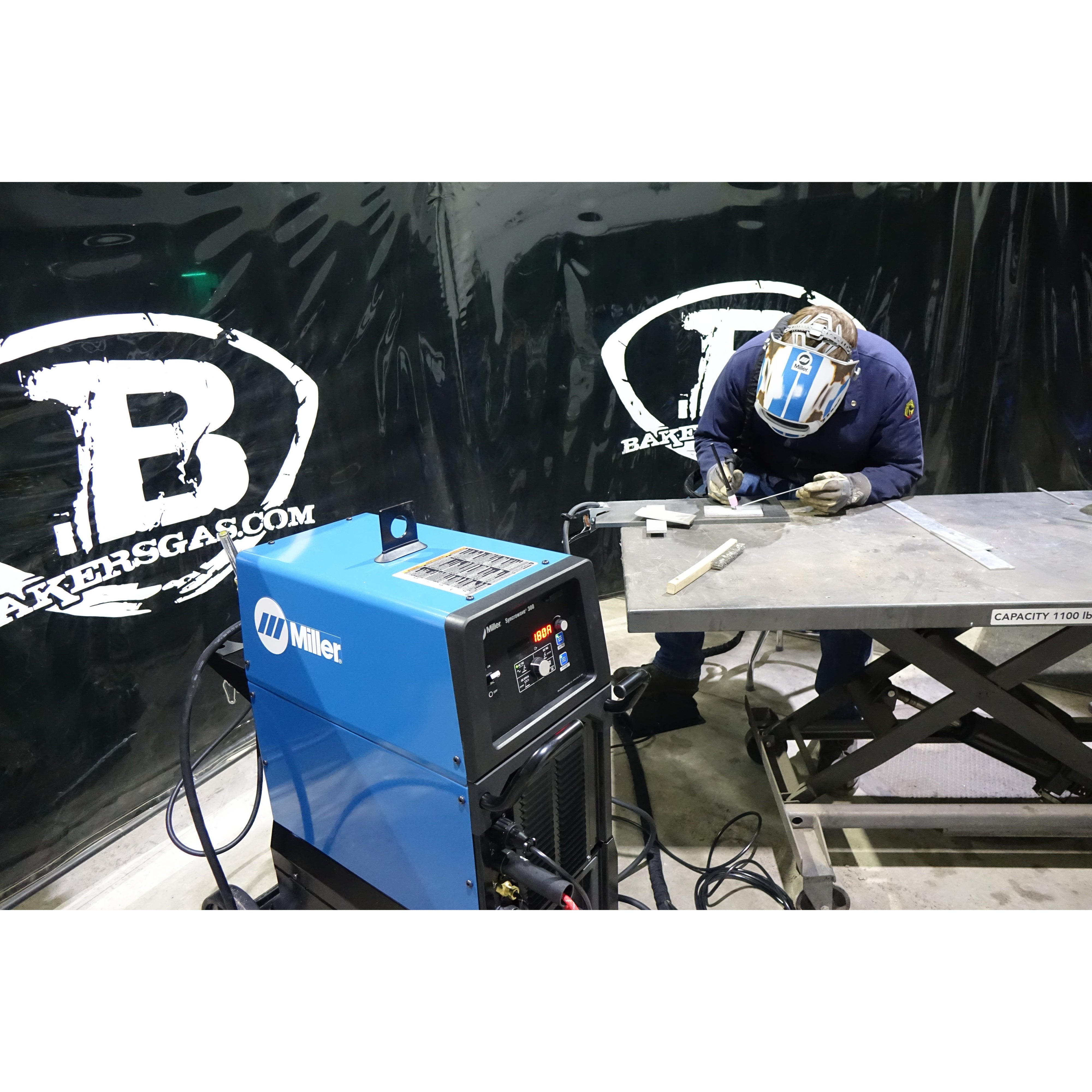 High - Efficiency Miller Syncrowave 300 TIG Welding Runner Package - 907782001